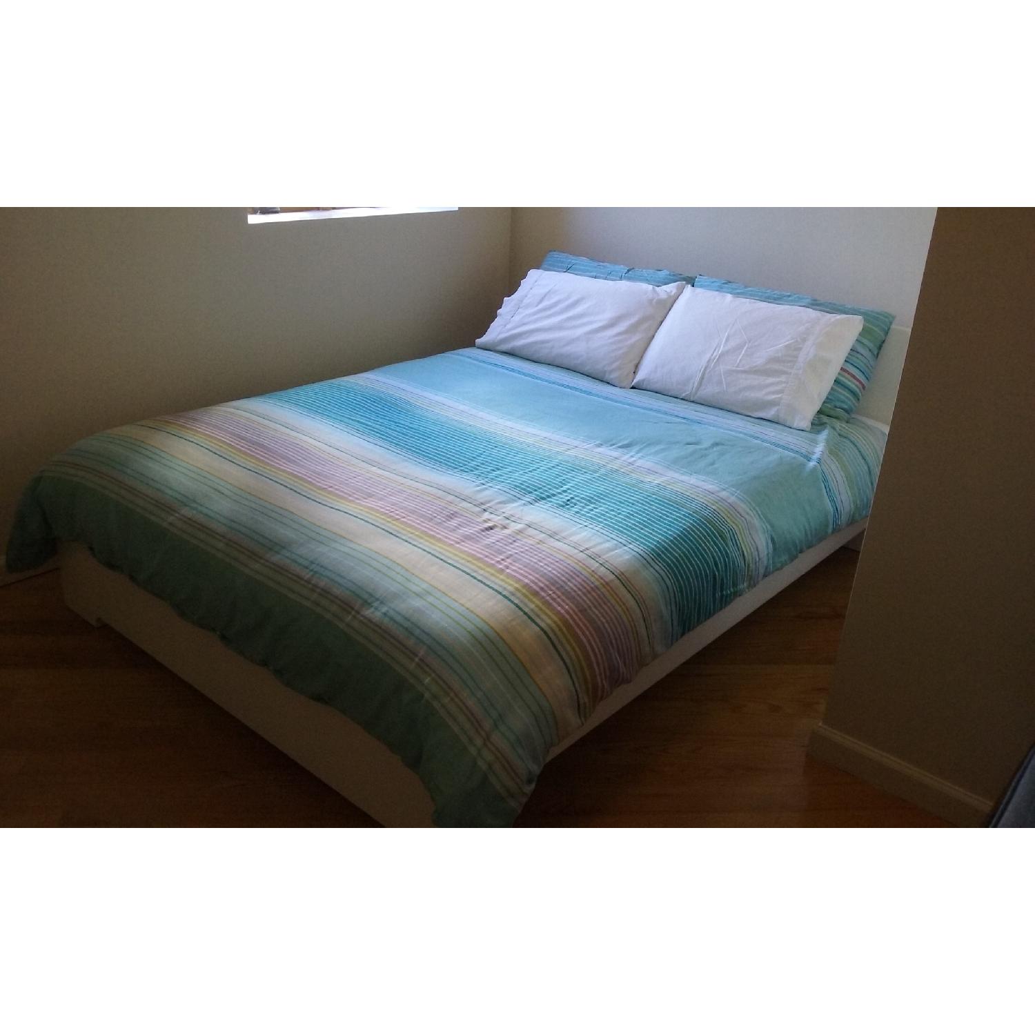 Ikea Askvoll Queen Bed Frame AptDeco