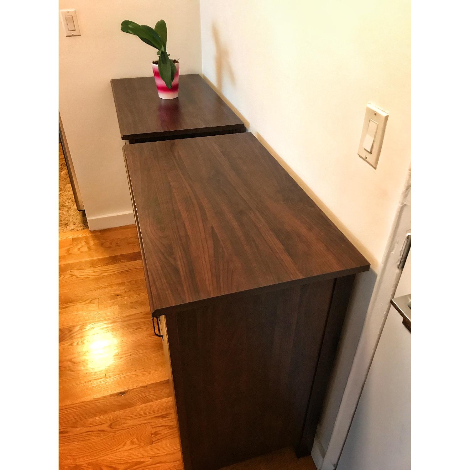 Ikea Brusali Brown Cabinets - image-1