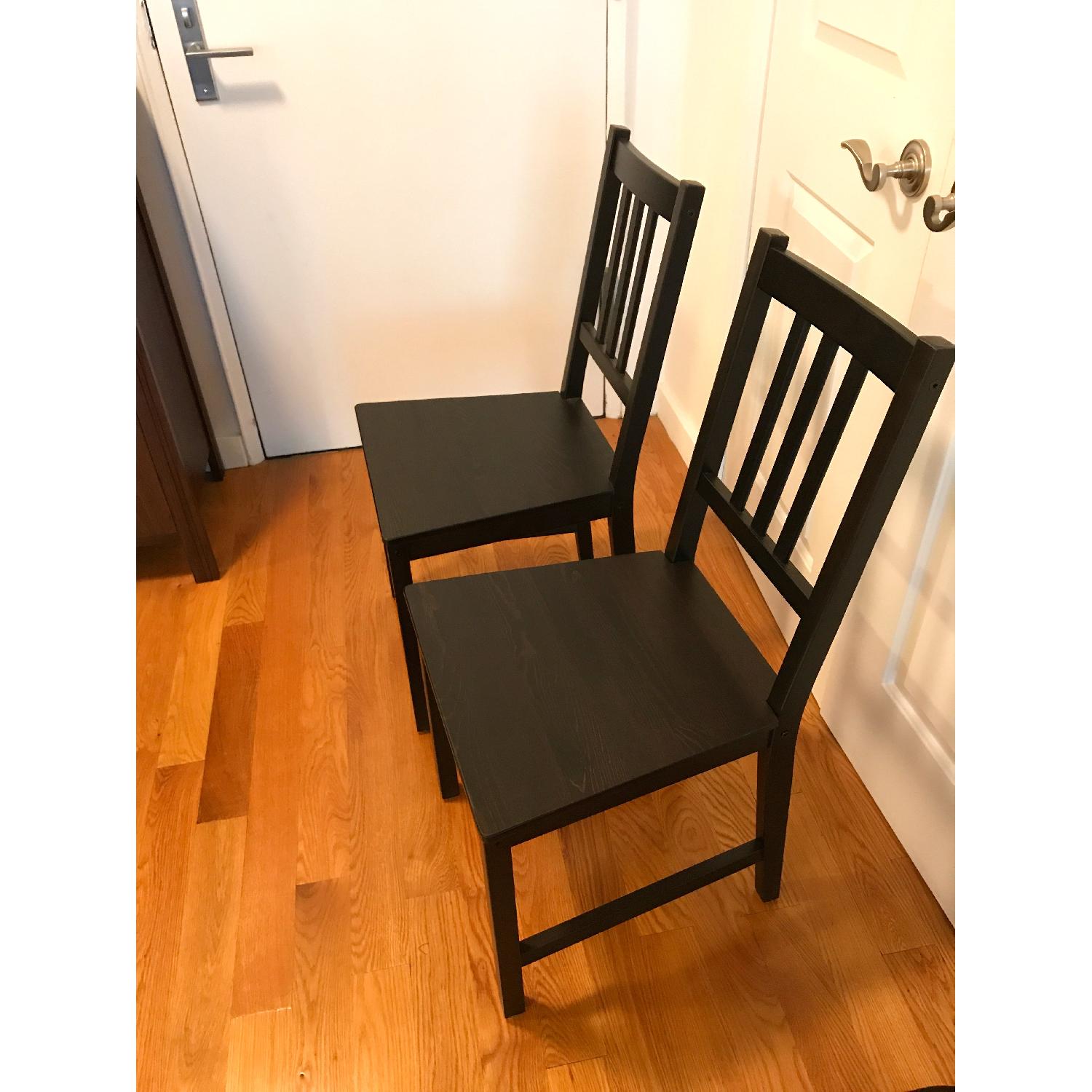 Ikea Stefan Chairs in Espresso - image-4