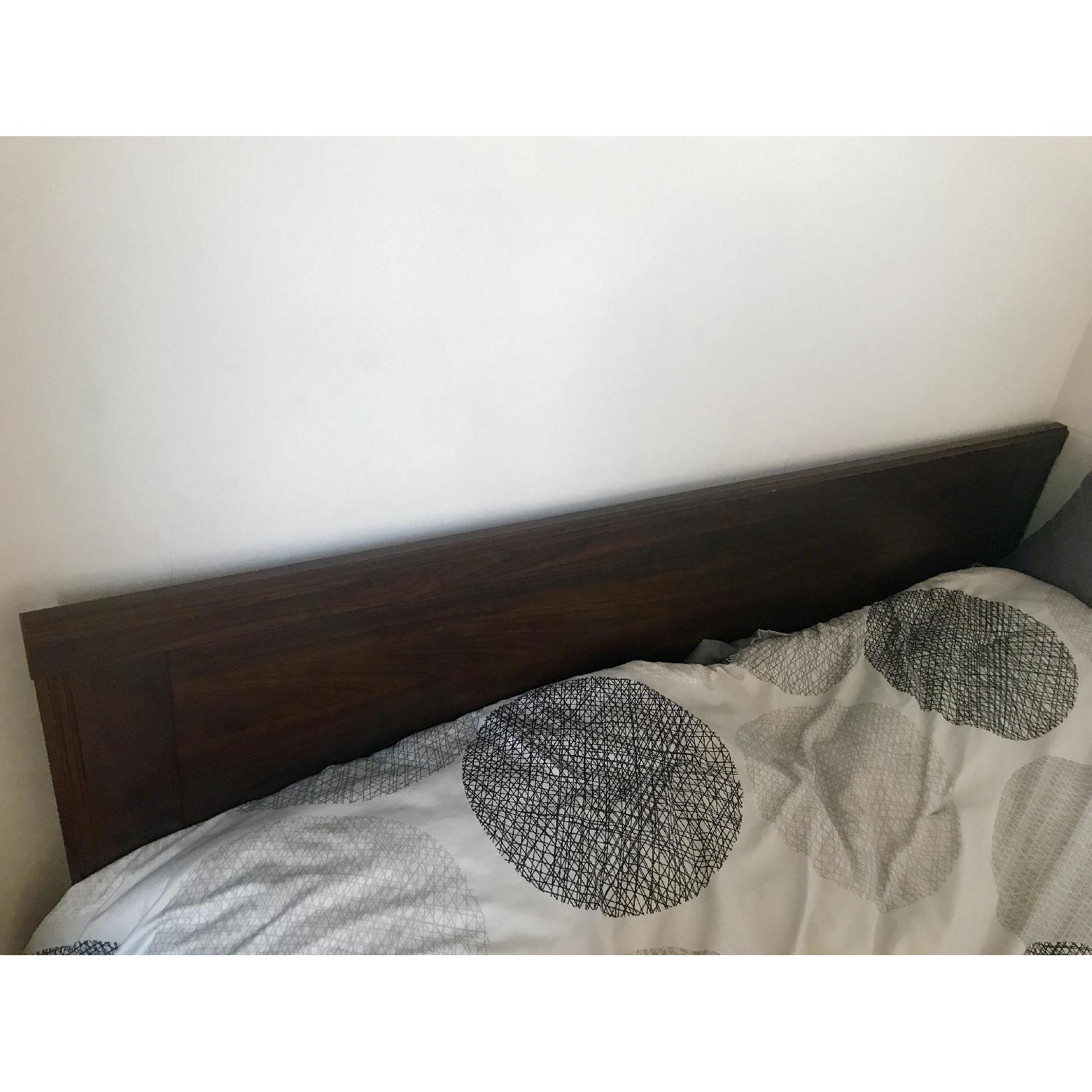 Ikea Brusali Queen Bed w/ Storage - image-4
