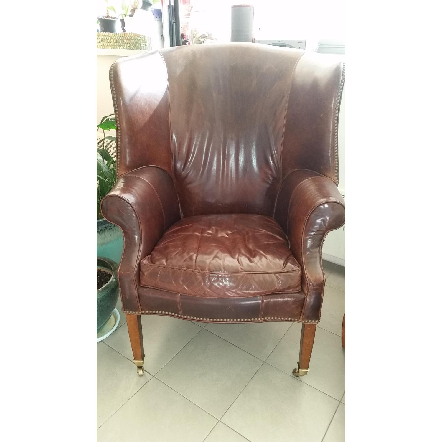 Drexel Heritage Wingback Chair - image-5