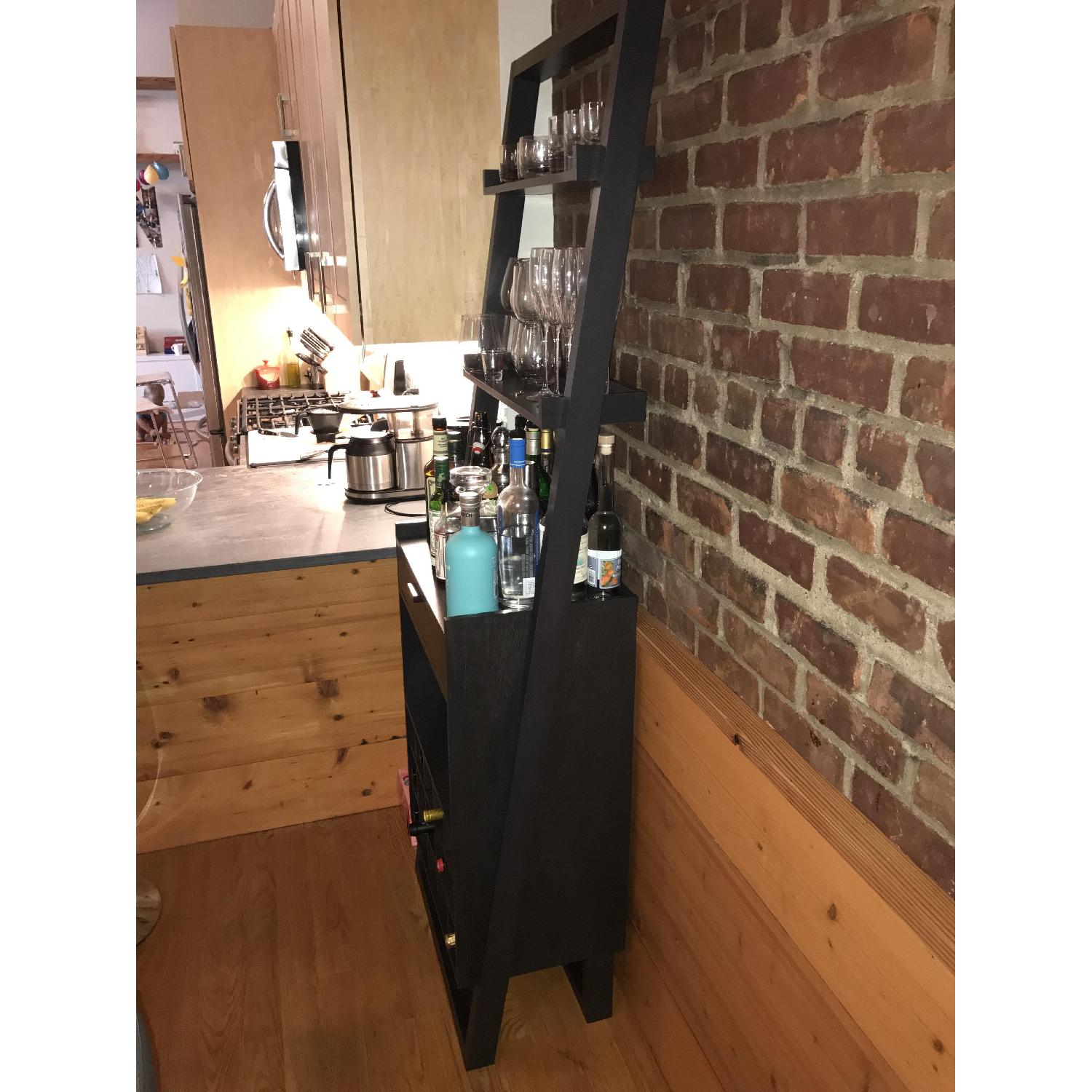 Crate & Barrel Bar Storage Unit - image-2