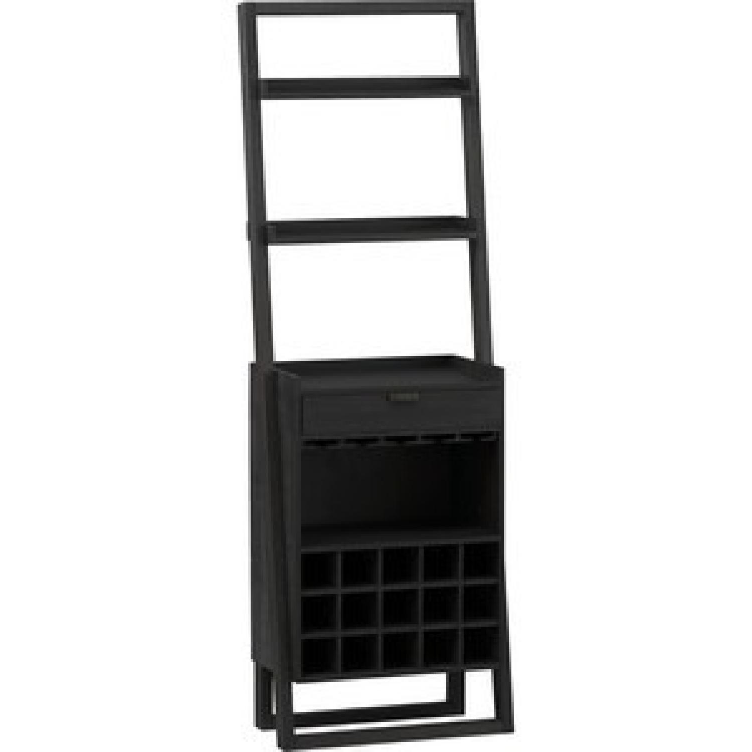 Crate & Barrel Bar Storage Unit - image-0