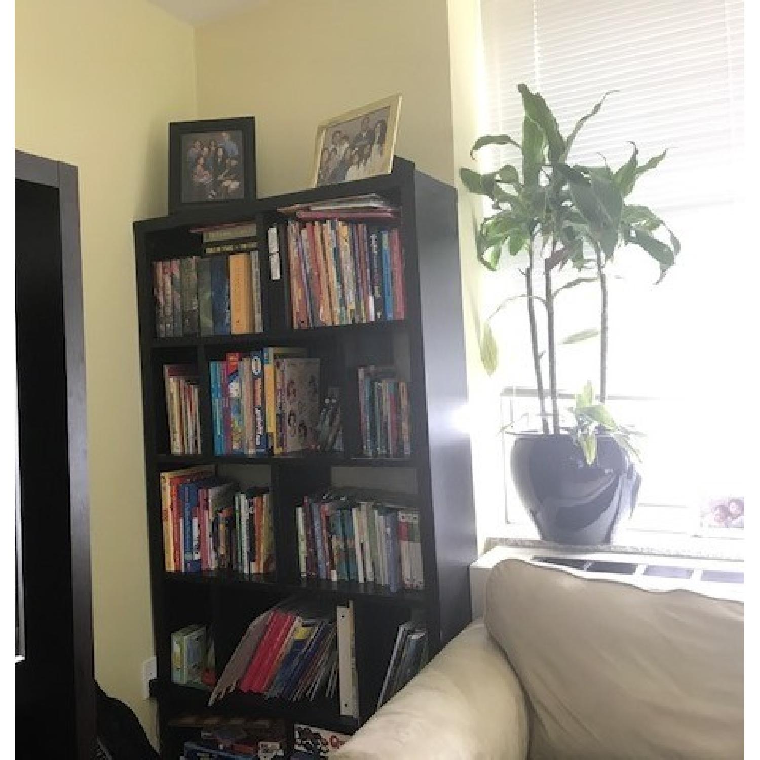 West Elm Rectangle Cutout Book Case - image-1