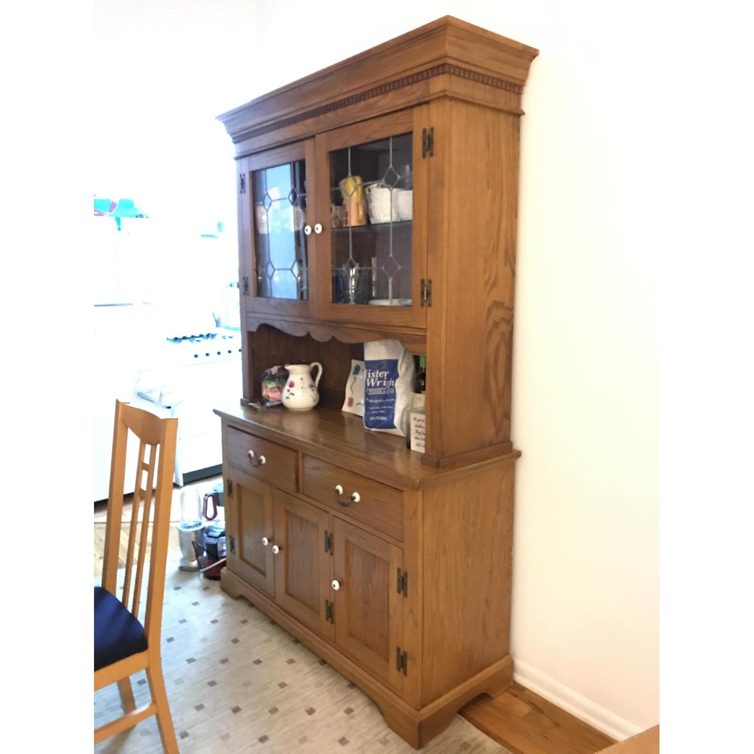 Wooden China Cabinet - image-2