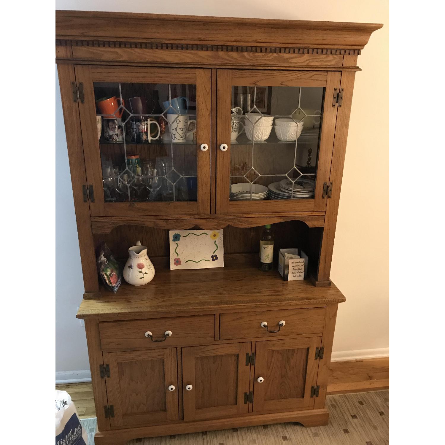 Wooden China Cabinet - image-3