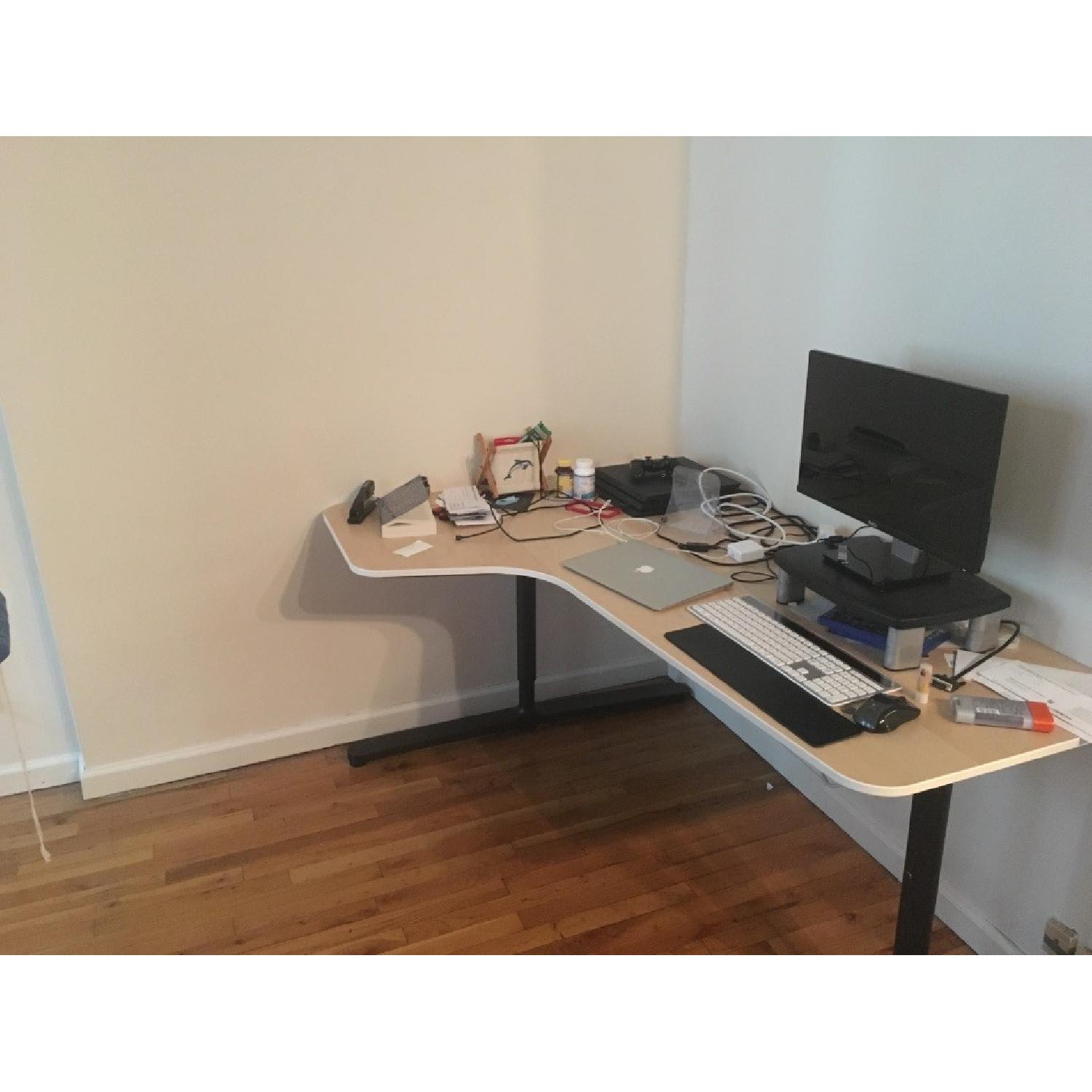 Ikea Bekant Left Corner Desk AptDeco