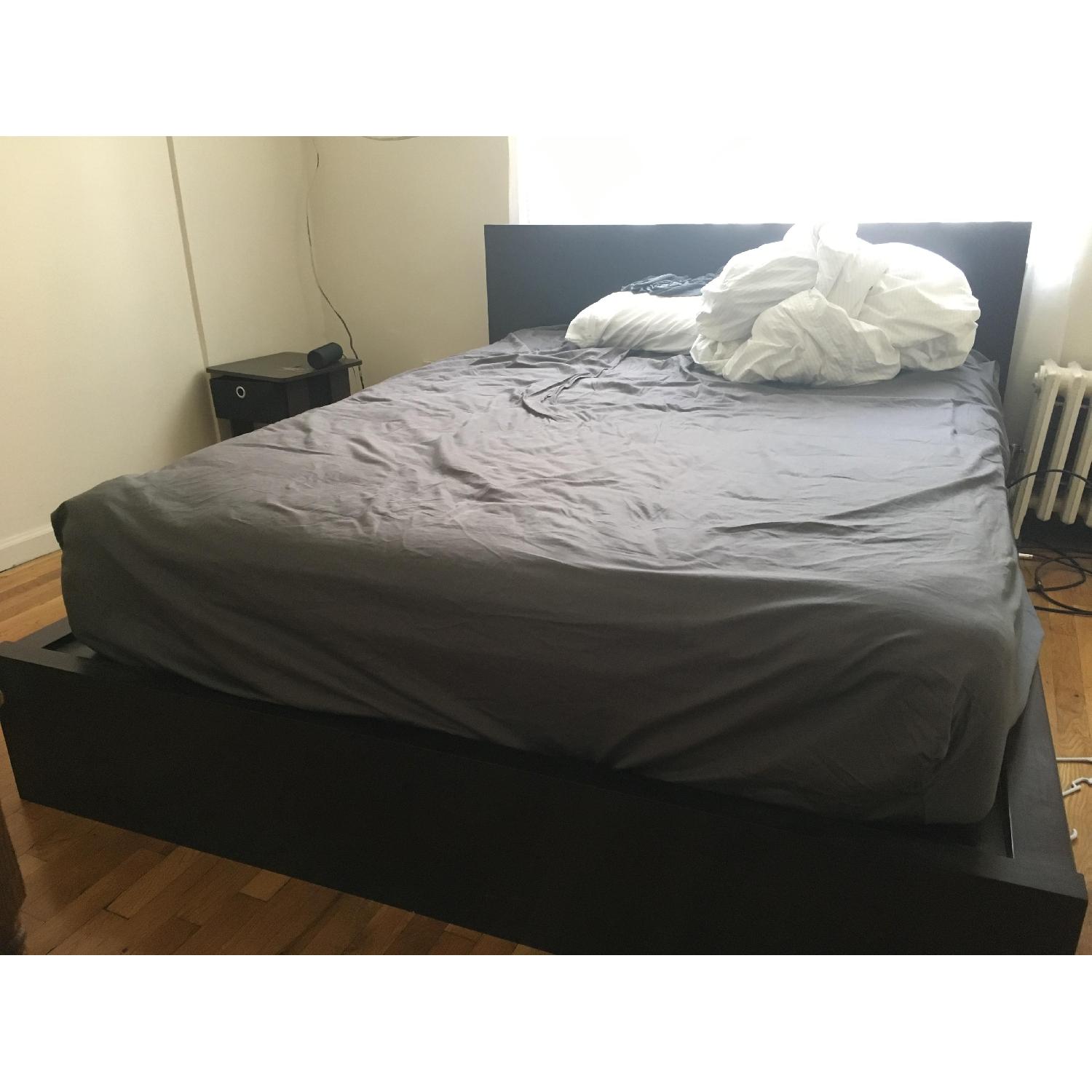 Black Queen Bed Frame - image-1