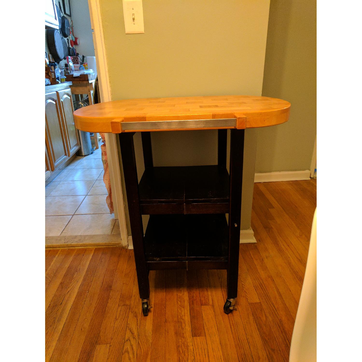 Oasis Concepts Flip & Fold Bar Cart - image-1