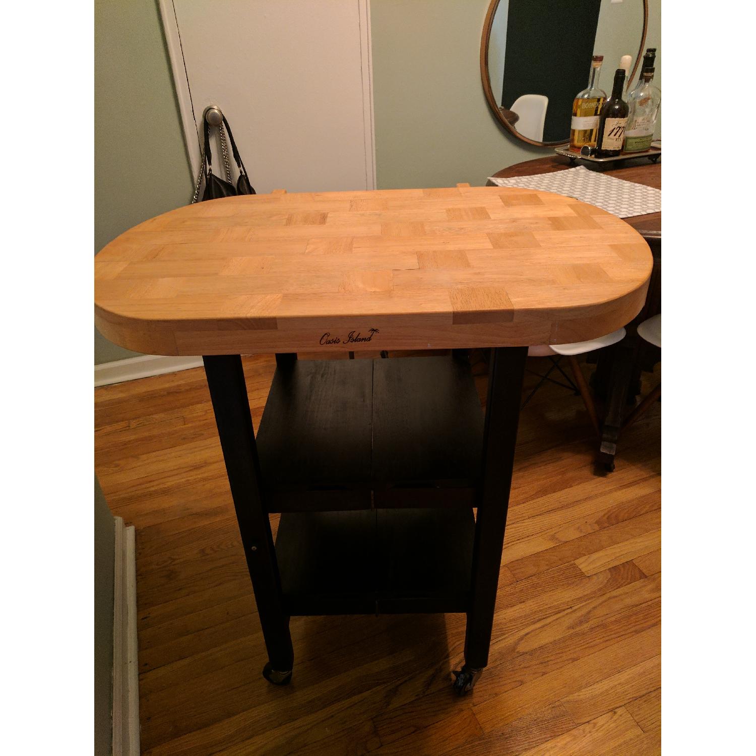 Oasis Concepts Flip & Fold Bar Cart - image-4