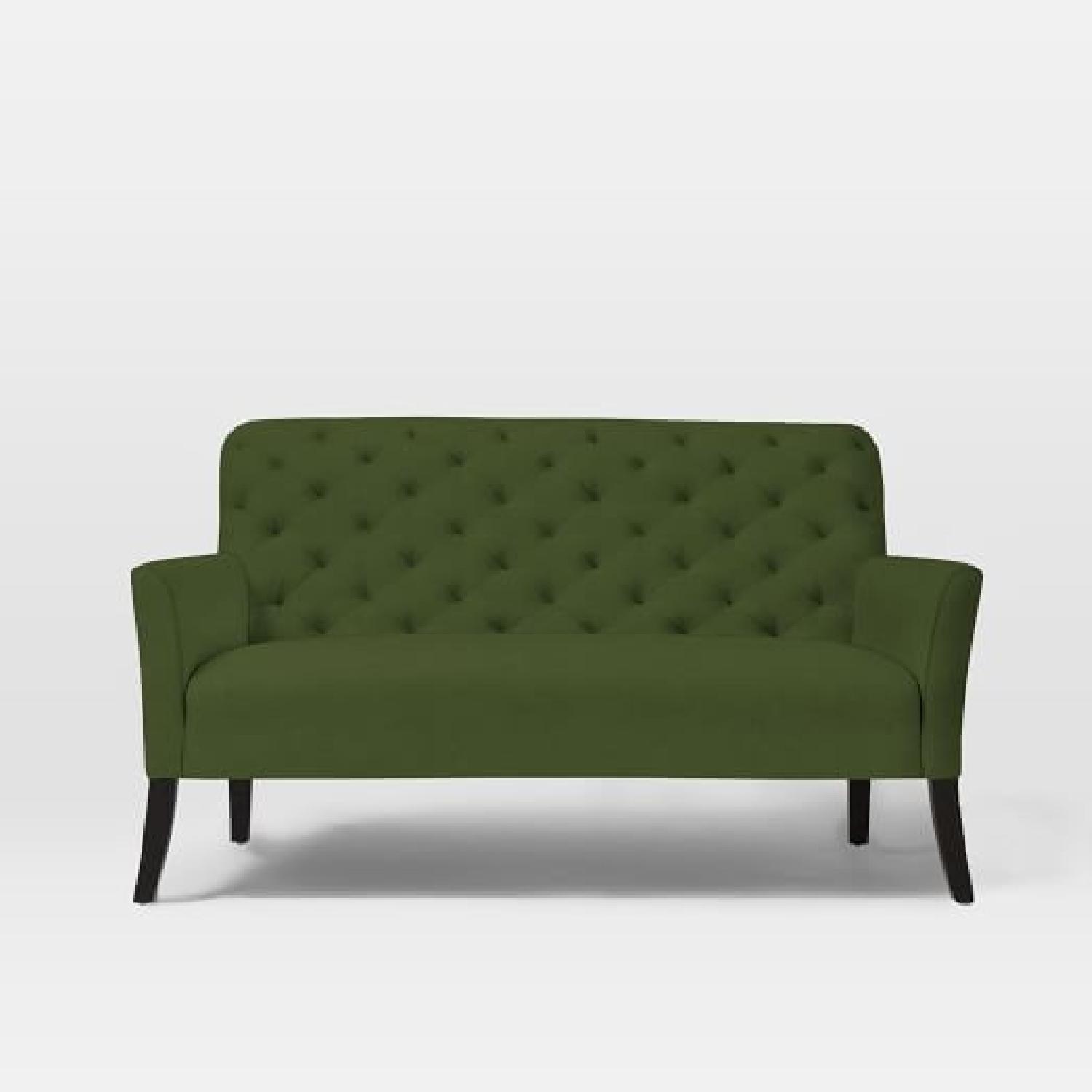 West Elm Elton Settee/Loveseat - image-0