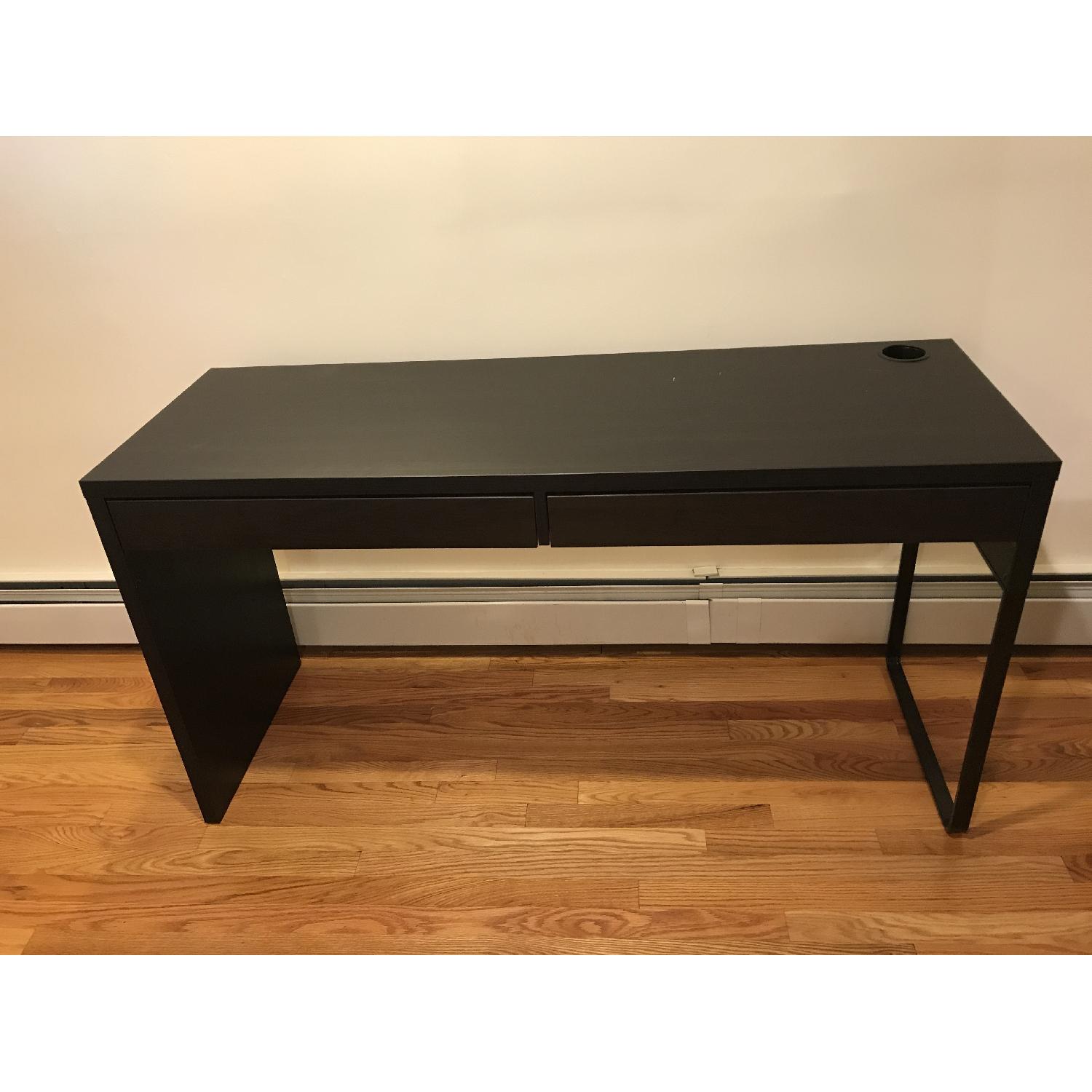 Ikea Micke Desk in Black-Brown - image-1