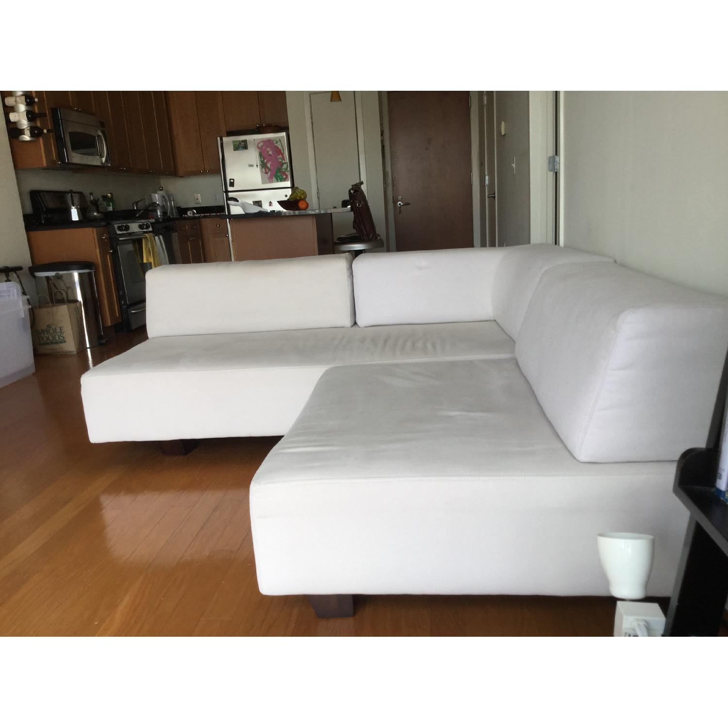 West Elm Tillary Modular Sectional Sofa in Off White - image-4