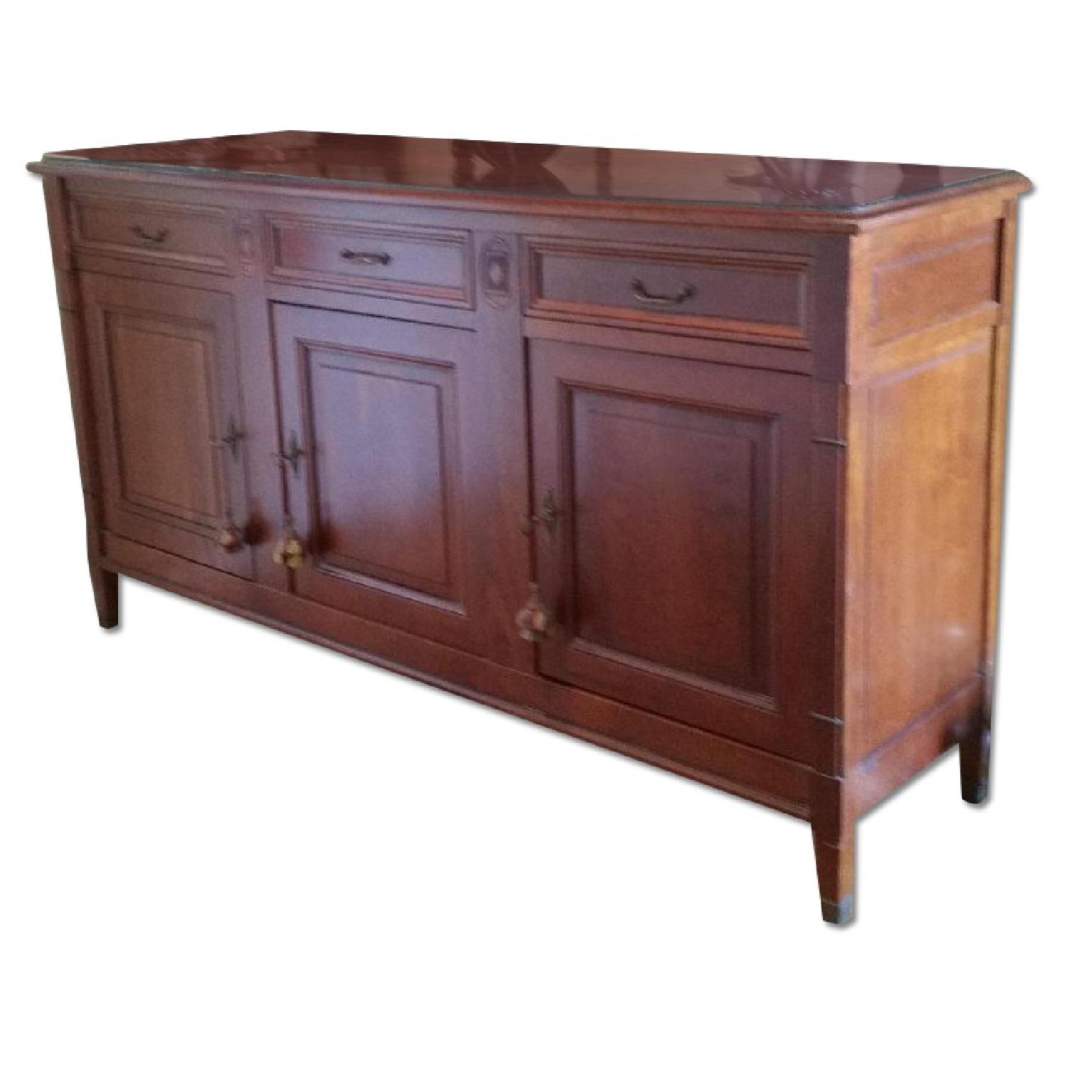 Grange Dark Wood Sideboard - image-0