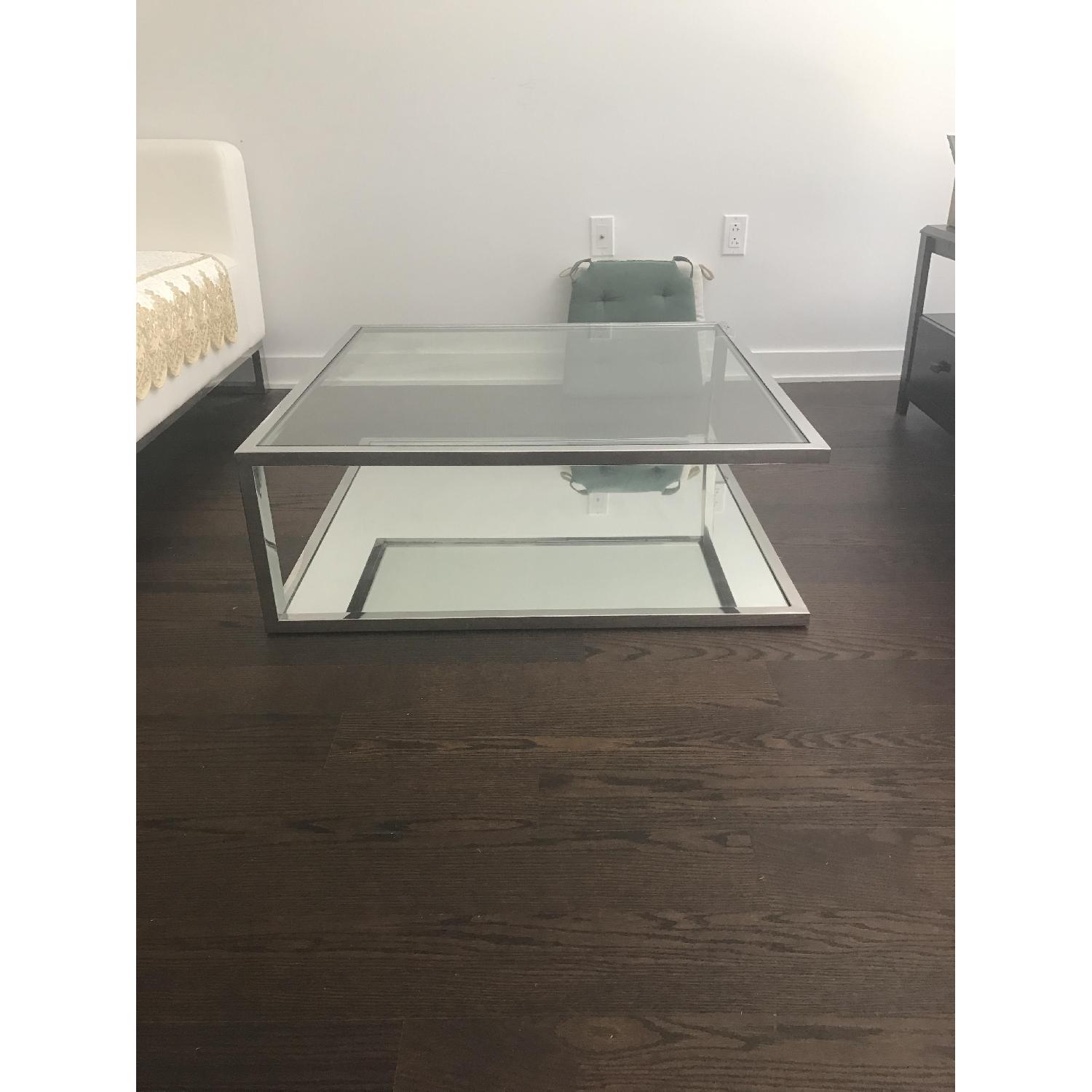 Modani Walter Glass Modern Coffee Table - image-1
