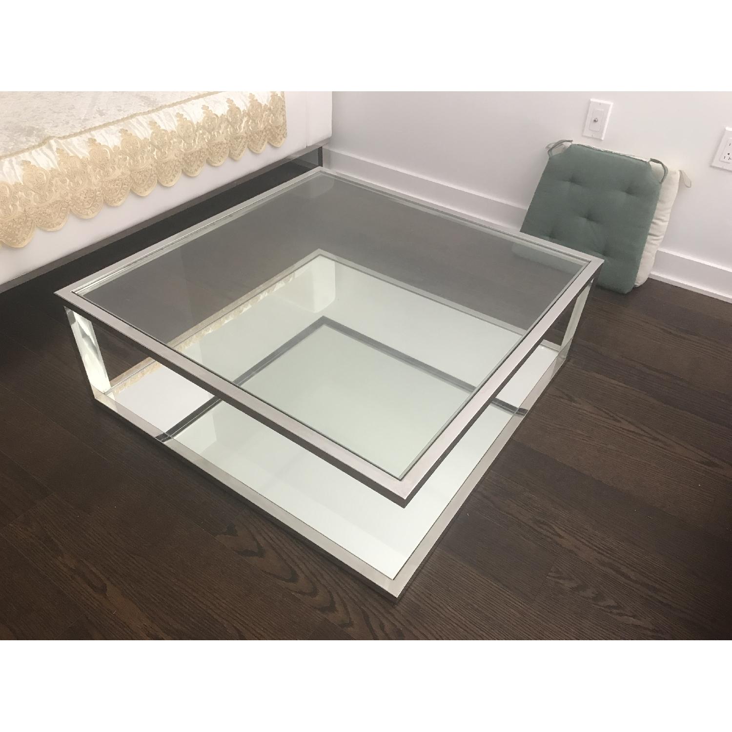 Modani Walter Glass Modern Coffee Table - image-2