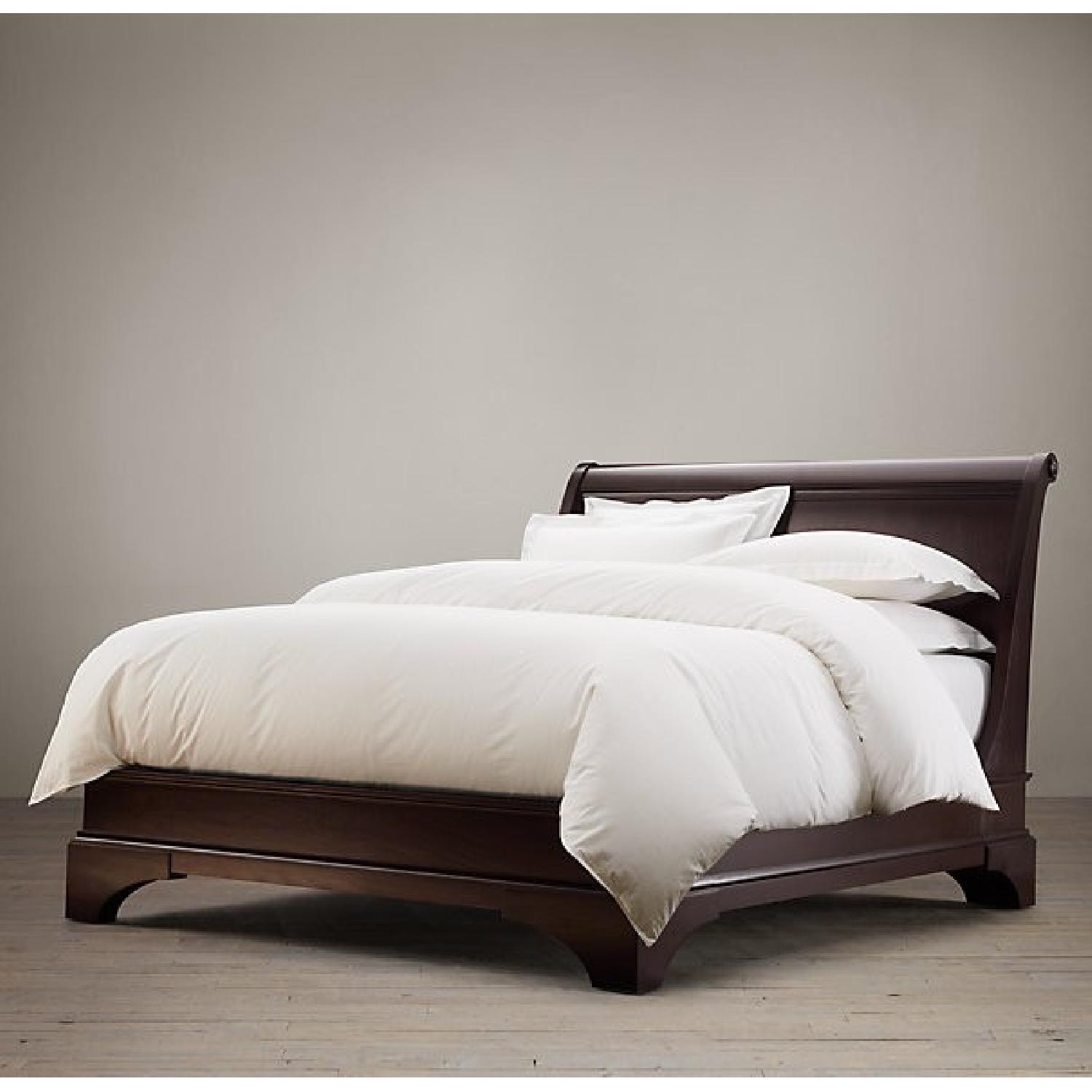 Restoration Hardware Portman Queen Sleigh Bed - image-1