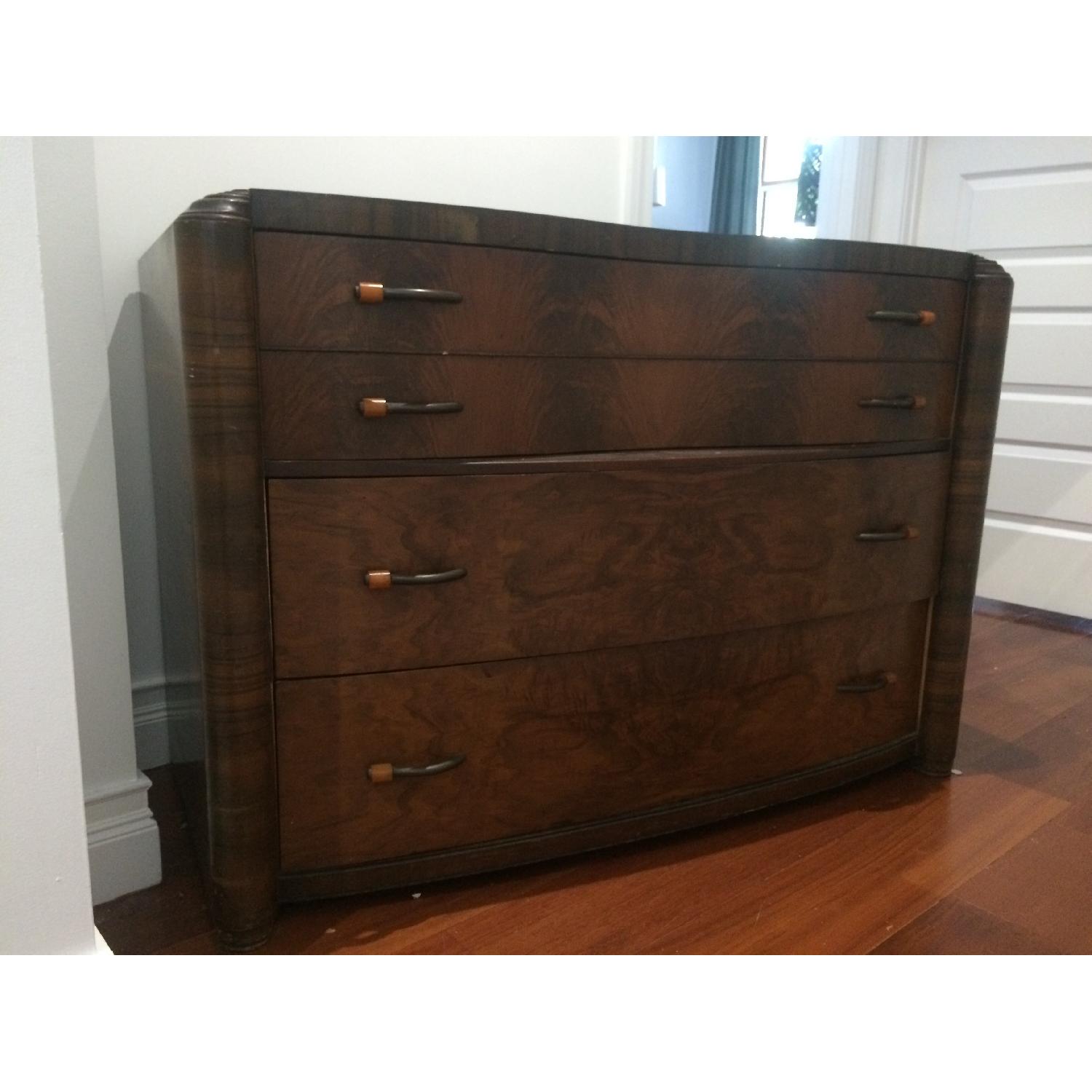 Antique Art Deco Dresser - image-1