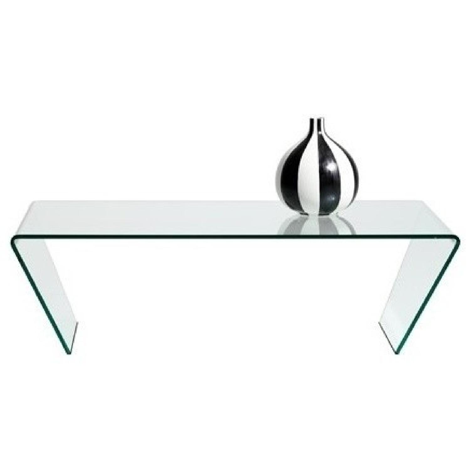 BoConcept Glass Coffee Table - image-0