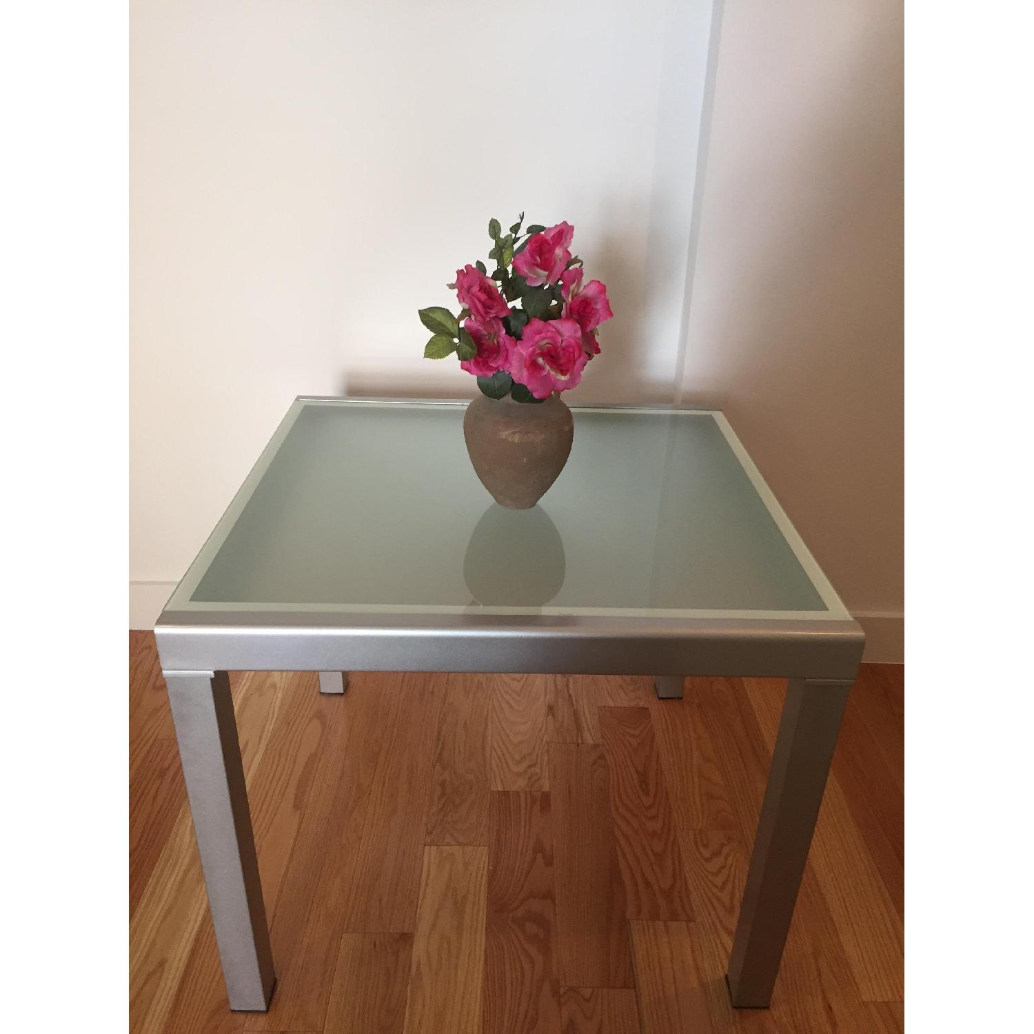The Door Store Extendable Glass Dining Table - image-1