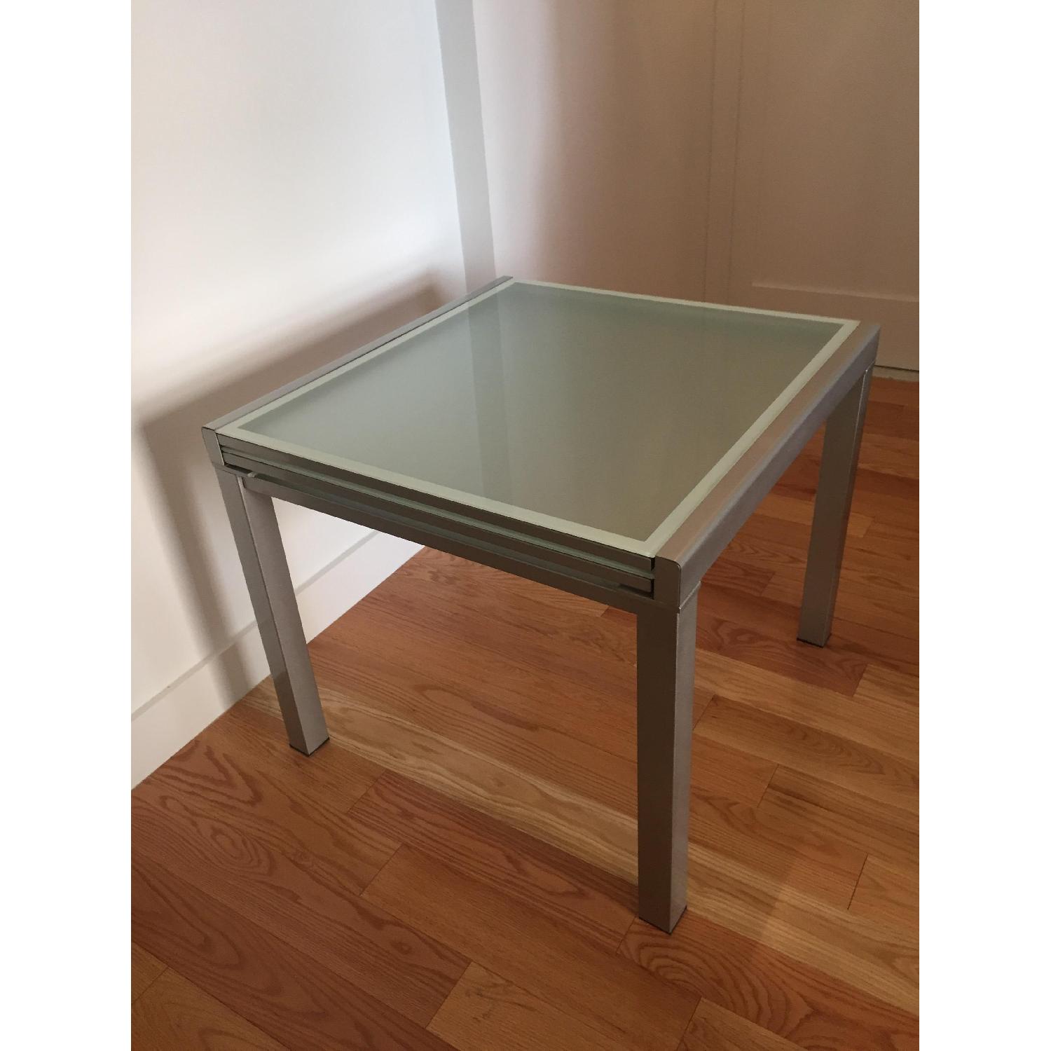 The Door Store Extendable Glass Dining Table - image-3
