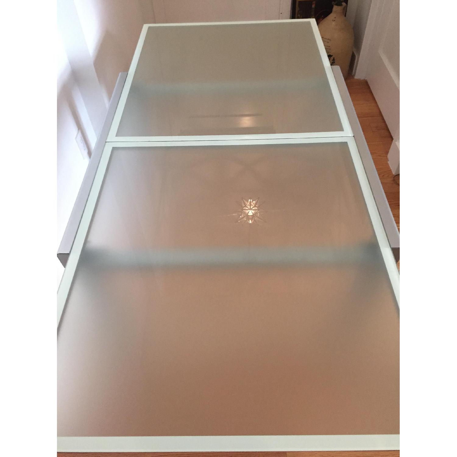 The Door Store Extendable Glass Dining Table - image-5