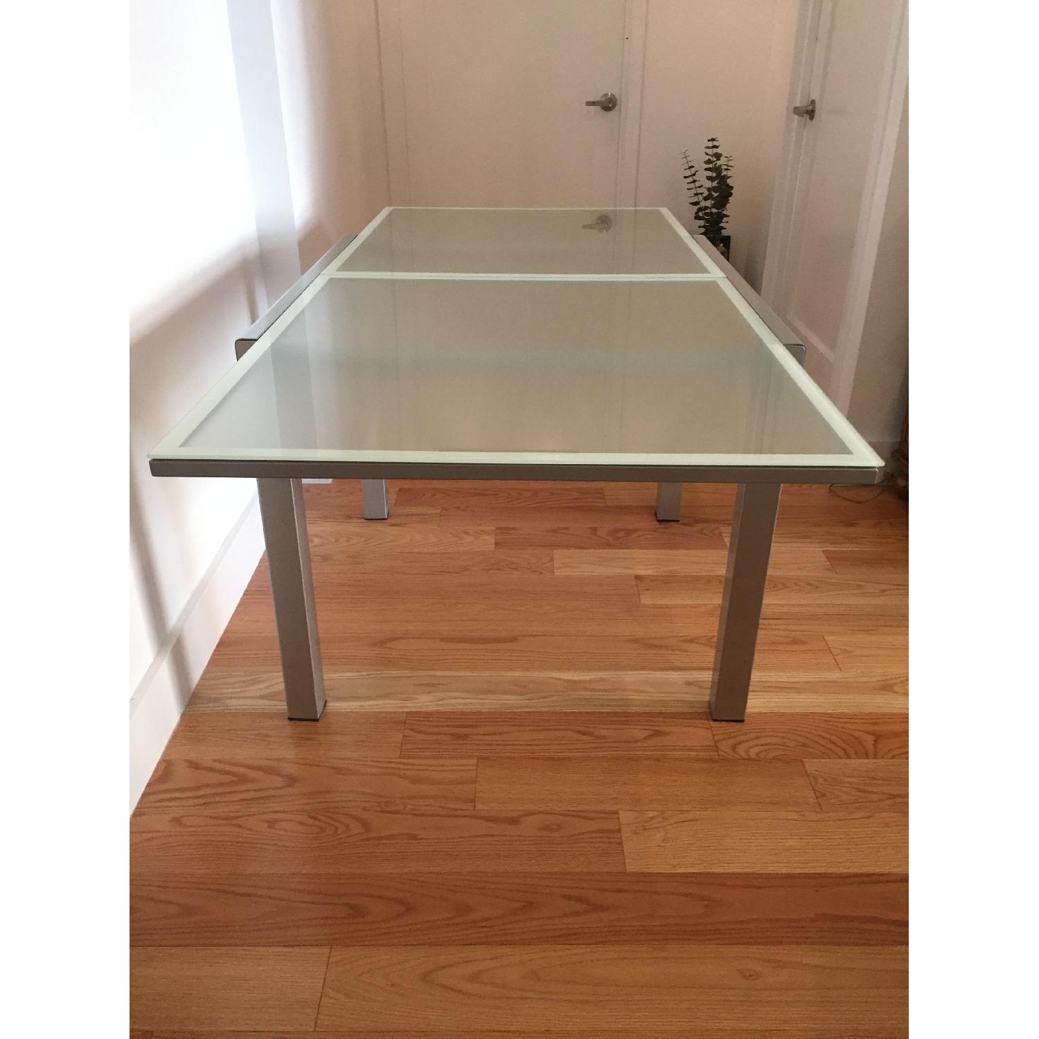 The Door Store Extendable Glass Dining Table - image-6