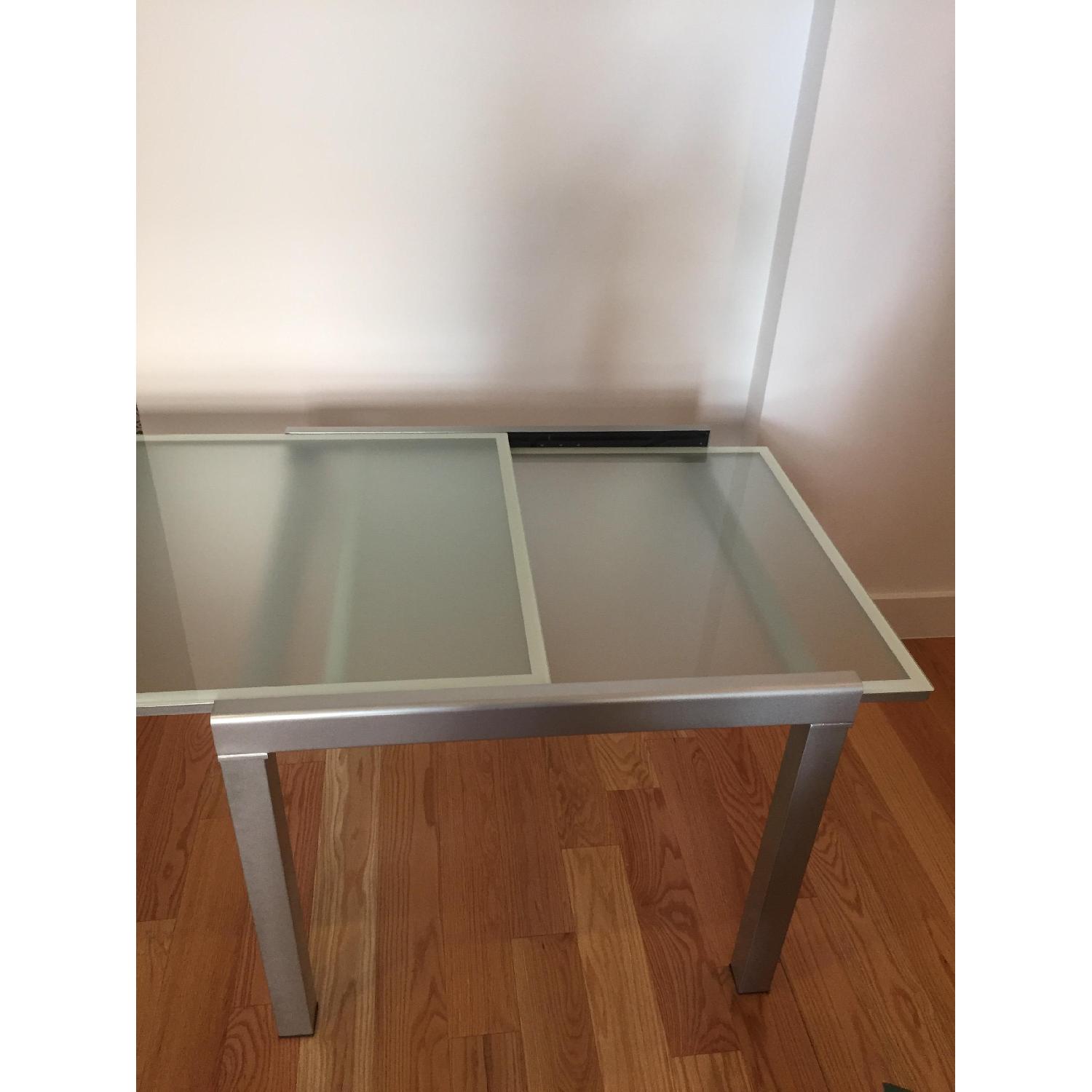The Door Store Extendable Glass Dining Table - image-9