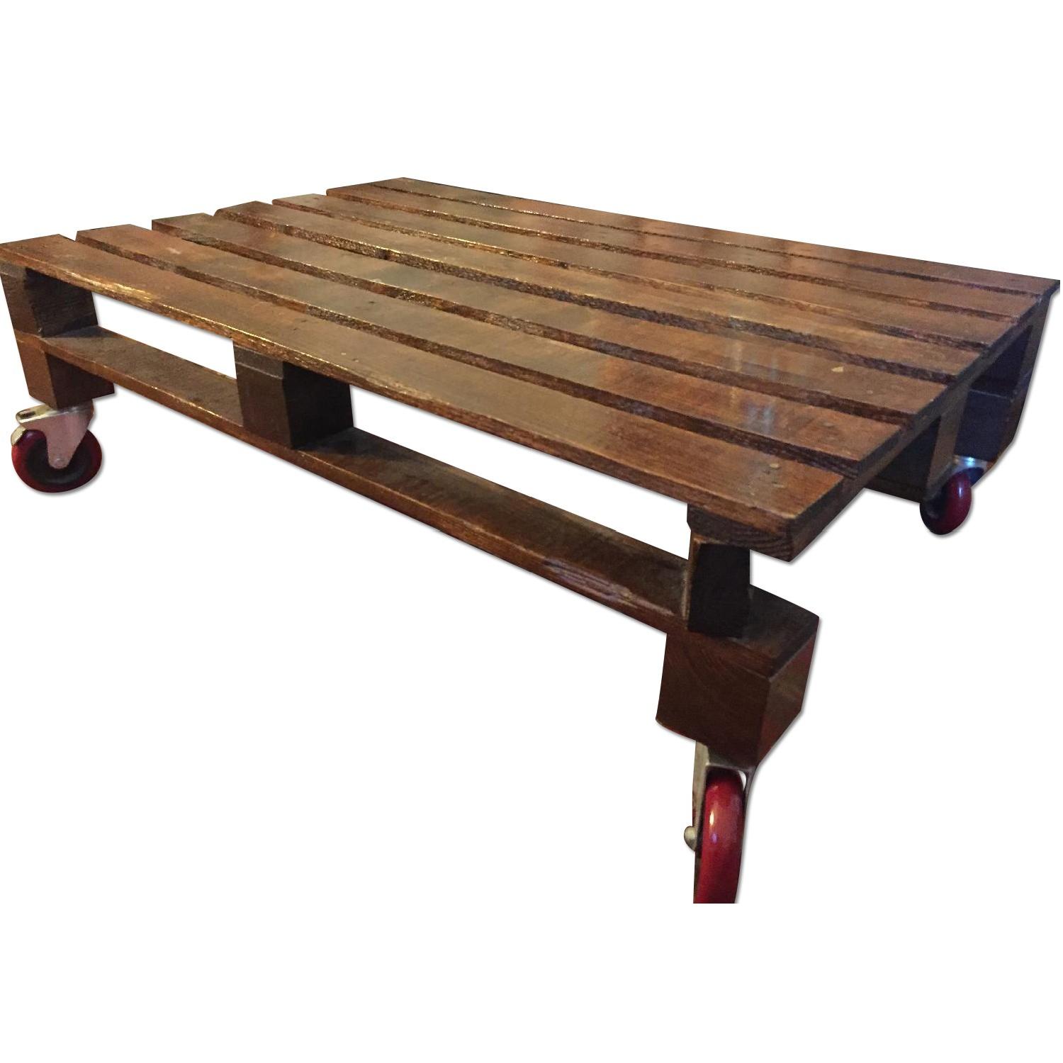 Wooden Pallet Coffee Table - image-0