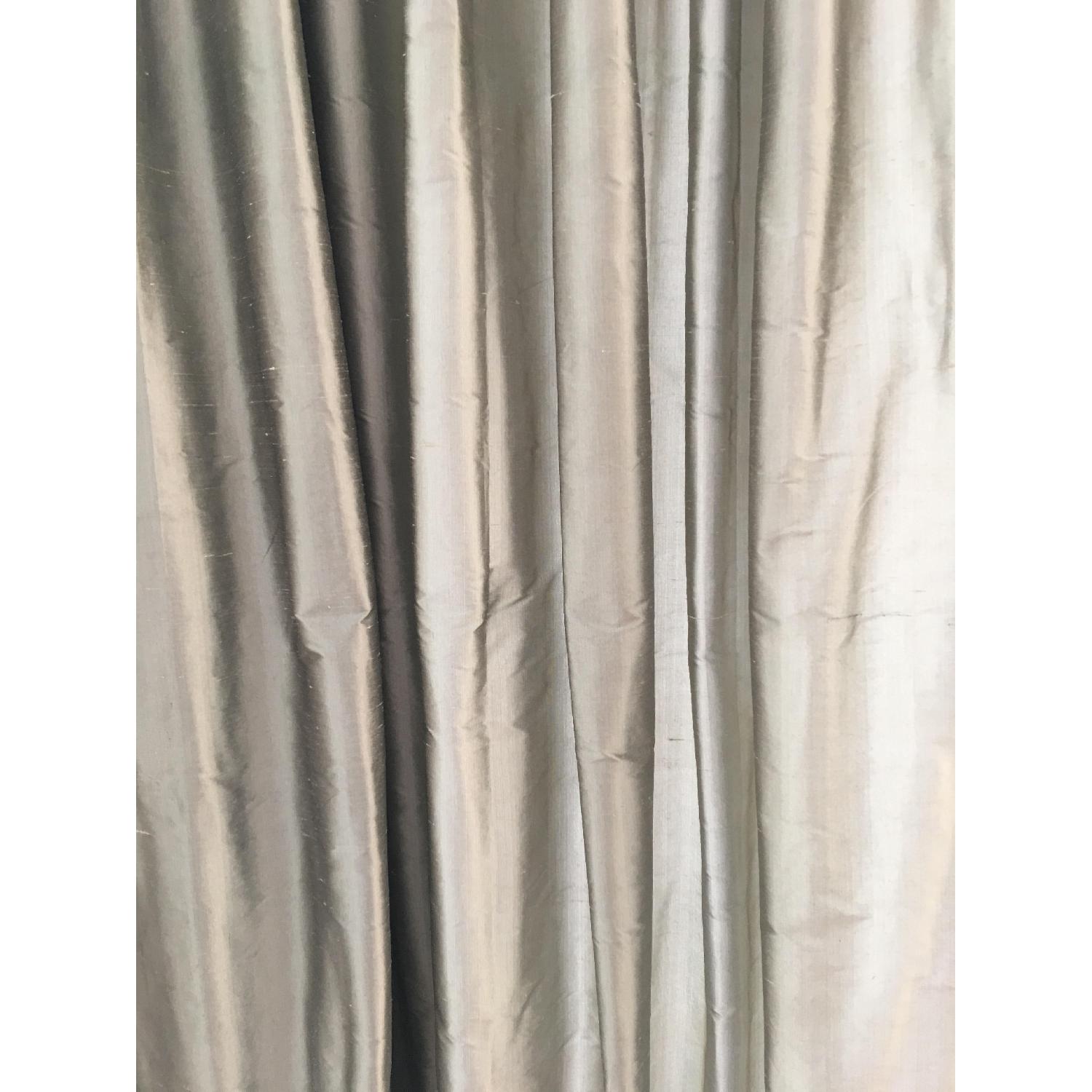 The Shade Store Ripple Fold Silk Drapes - image-1
