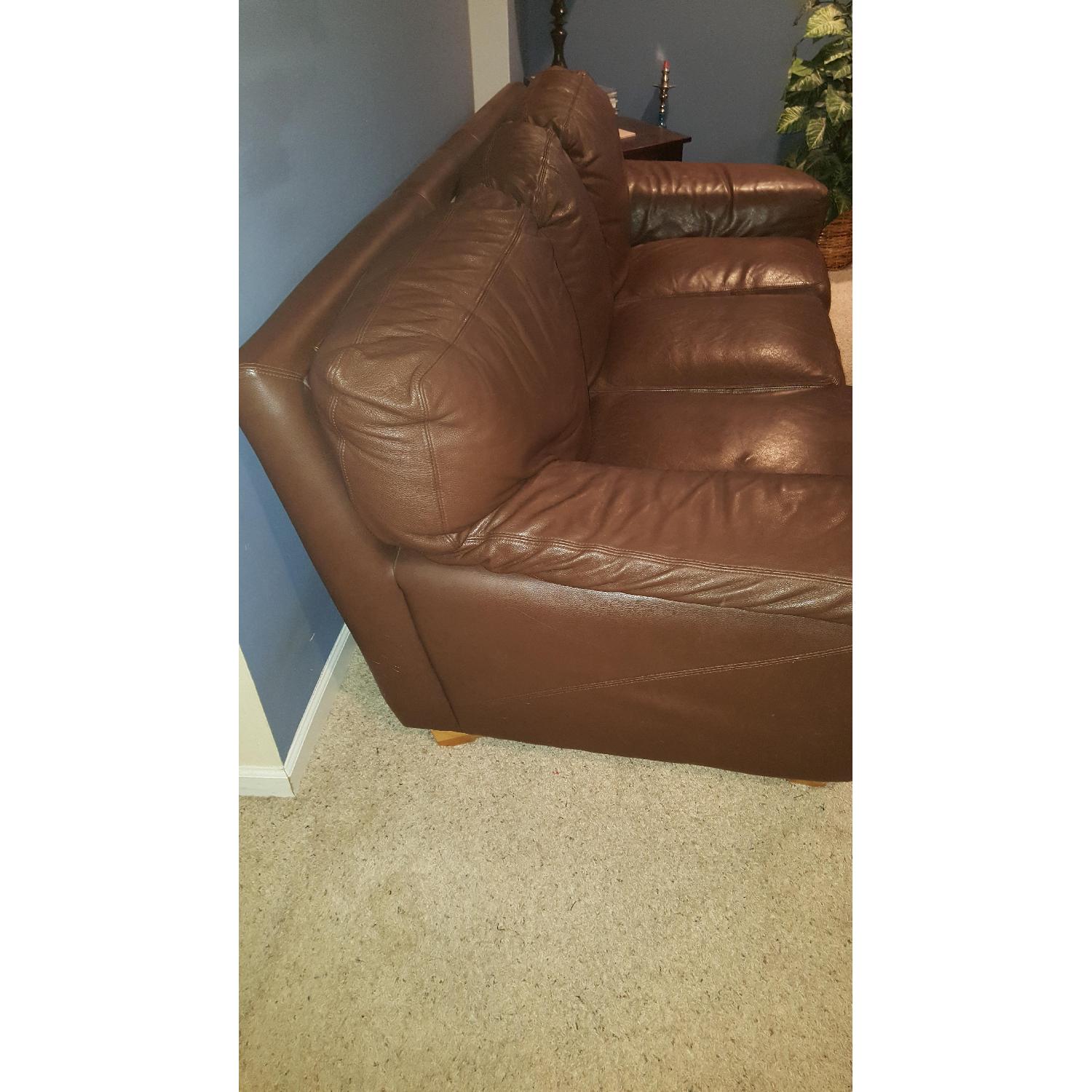 Custom Leather Sofa - image-2