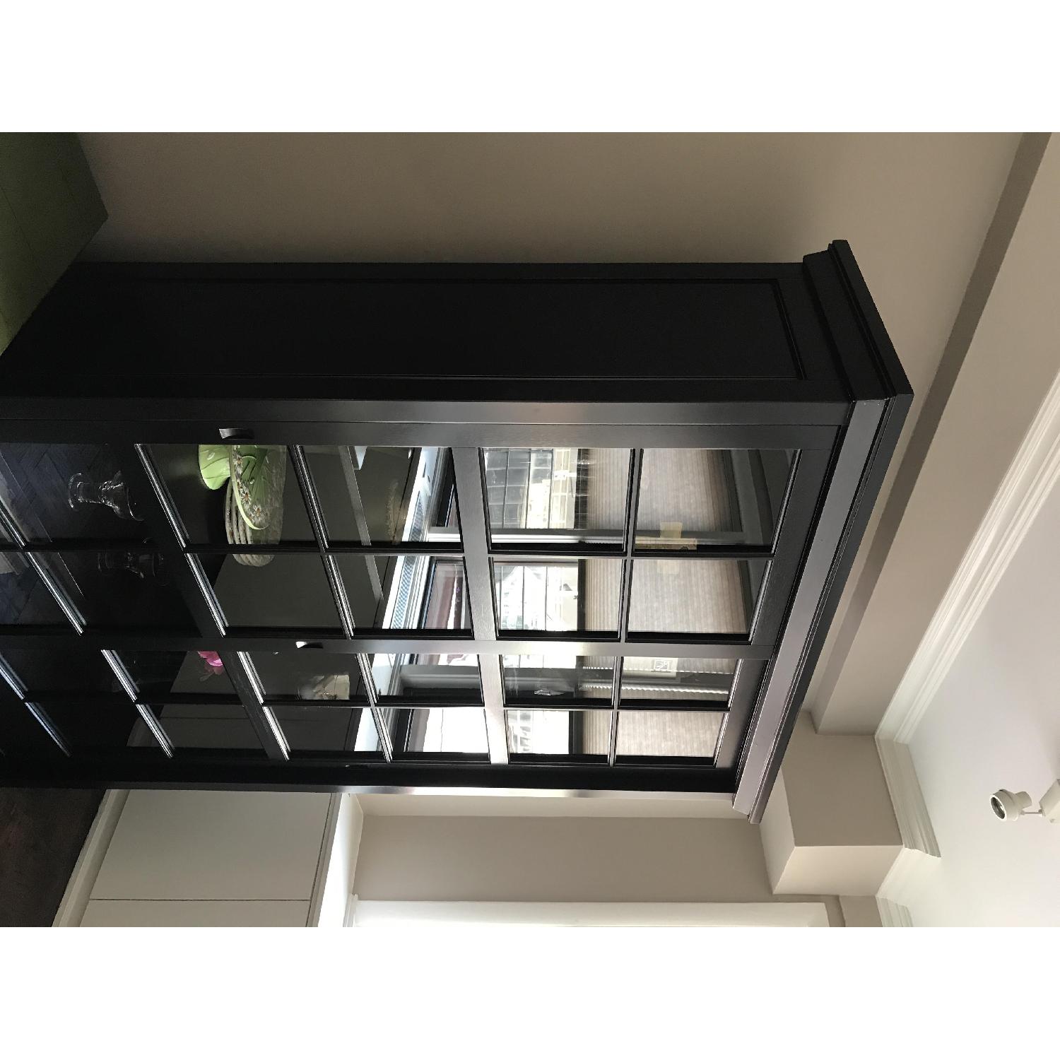 Pottery Barn Garrett Glass Cabinet - image-2