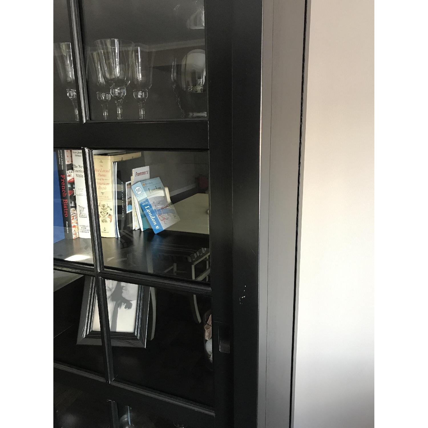Pottery Barn Garrett Glass Cabinet - image-4