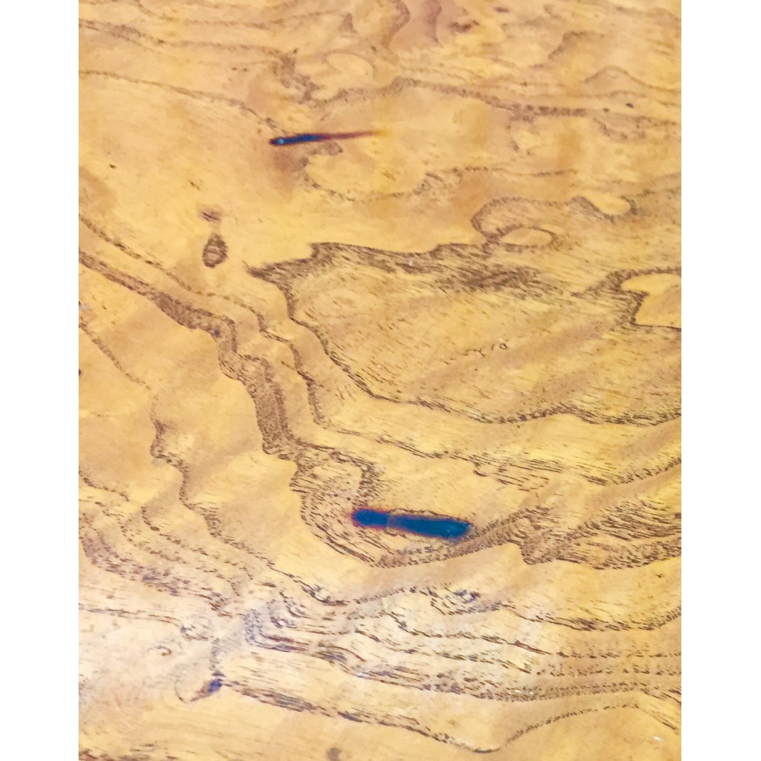 Formal Circular Wood Table - image-5