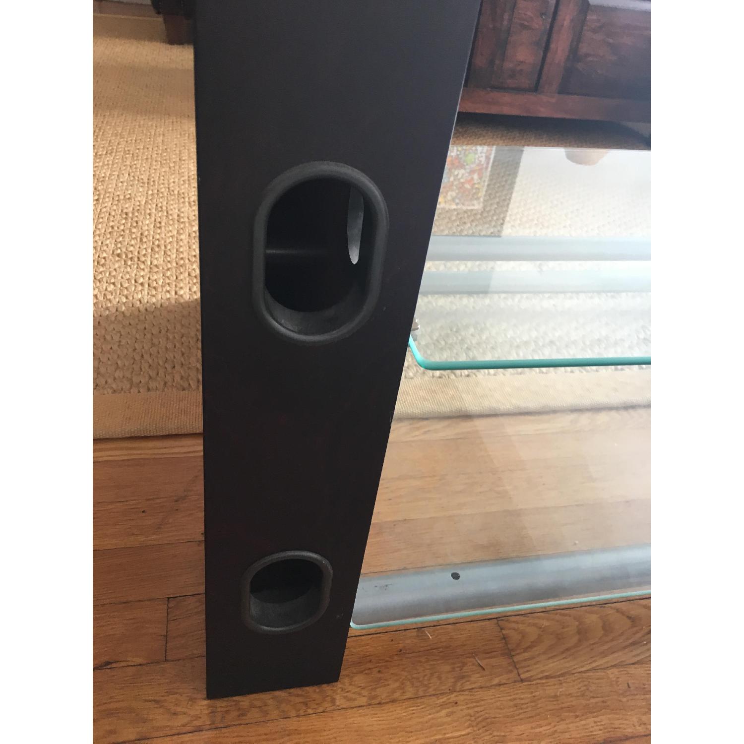 Bell'O Wood & Glass Three Level TV Media Stand - image-3