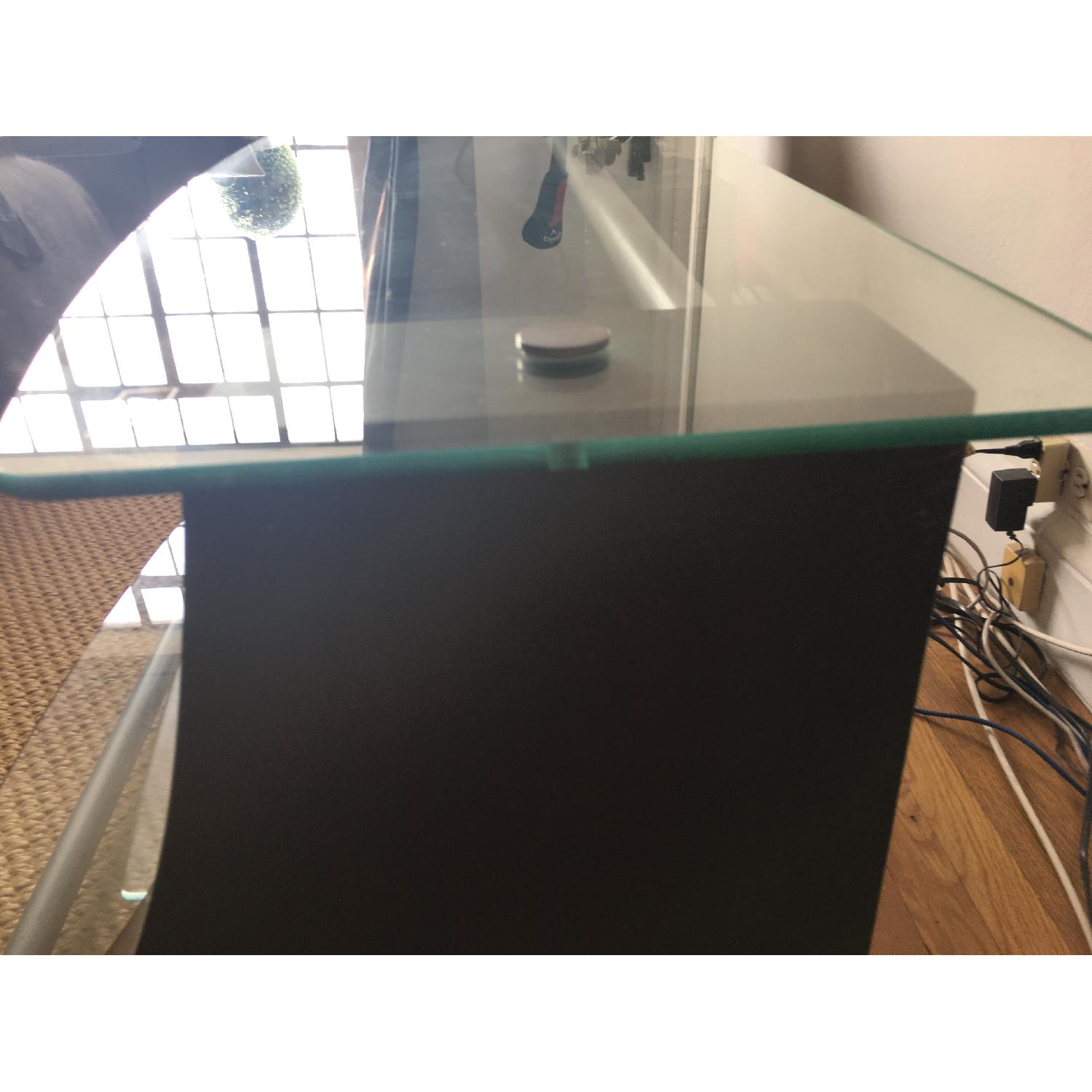 Bell'O Wood & Glass Three Level TV Media Stand - image-5