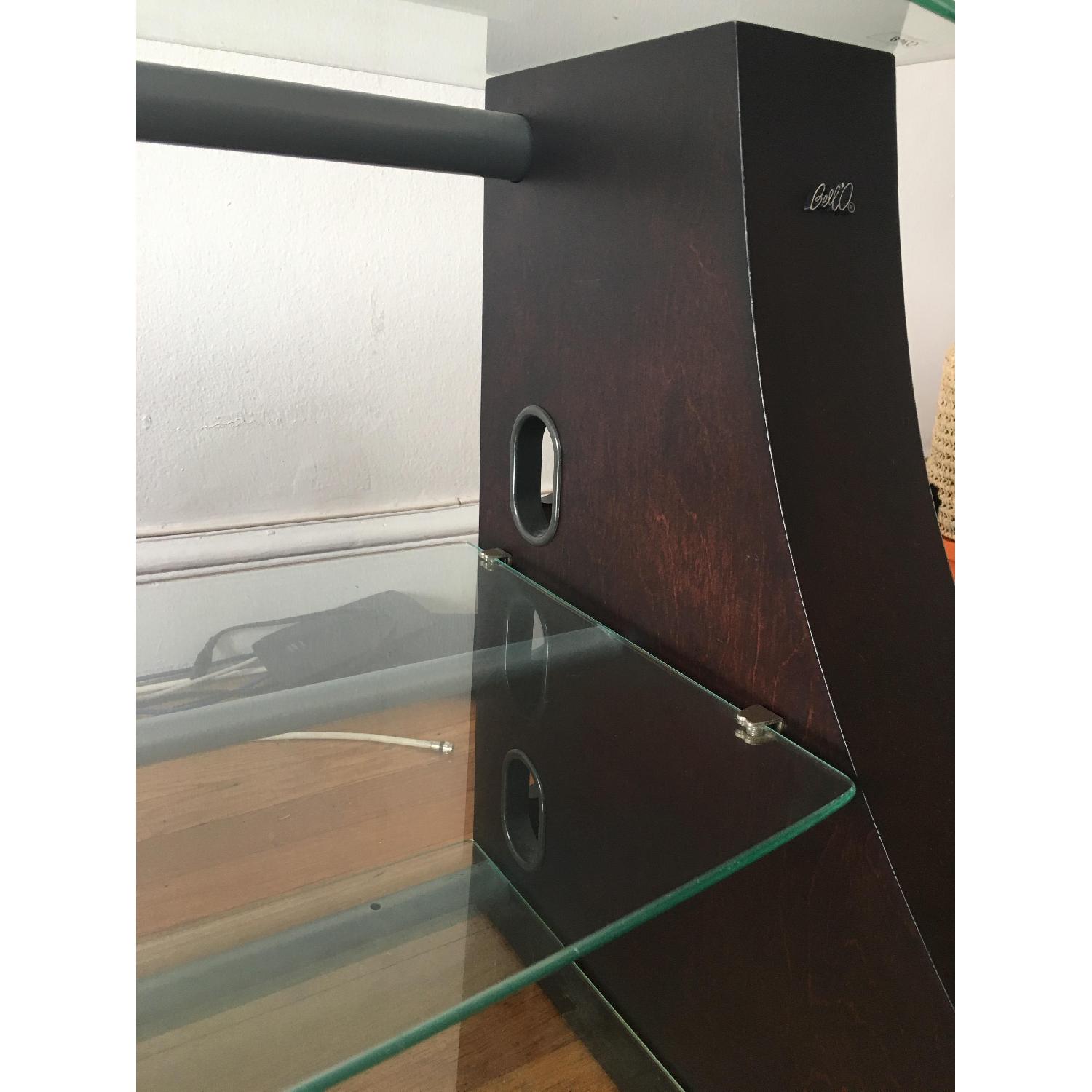 Bell'O Wood & Glass Three Level TV Media Stand - image-6