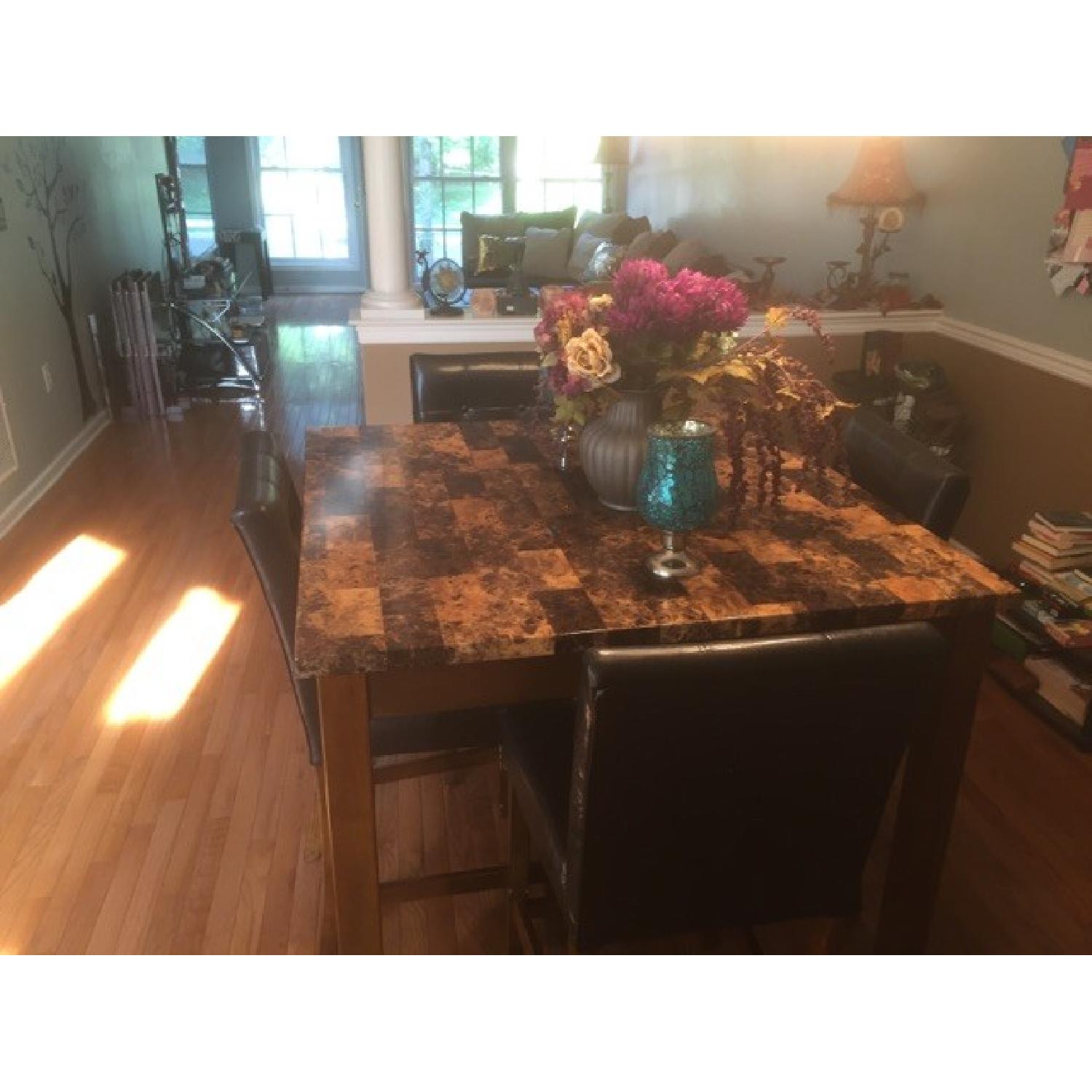 Ashley's Dining Table w/ 4 Chairs - image-1