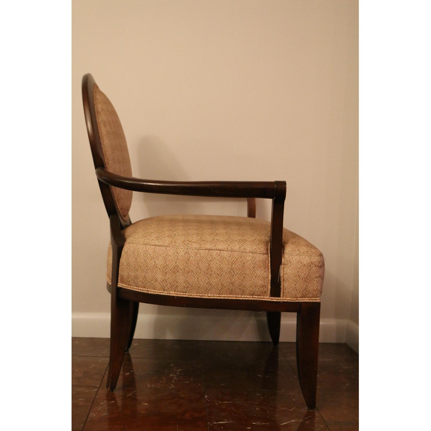 ABC Carpet and Home Oval X-Back Chairs - image-2