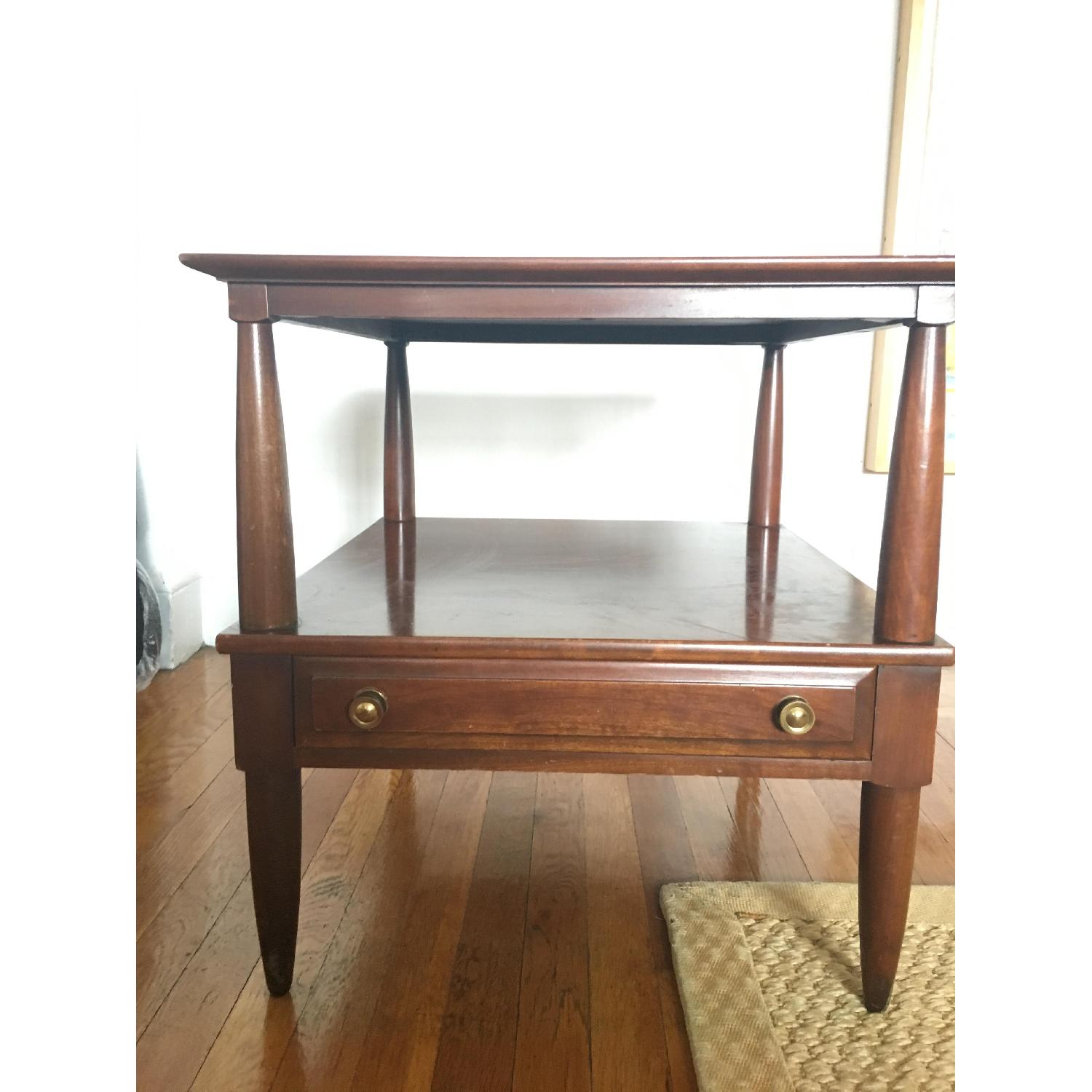 Willett Solid Cherry Mid Century Modern Side Table - image-1