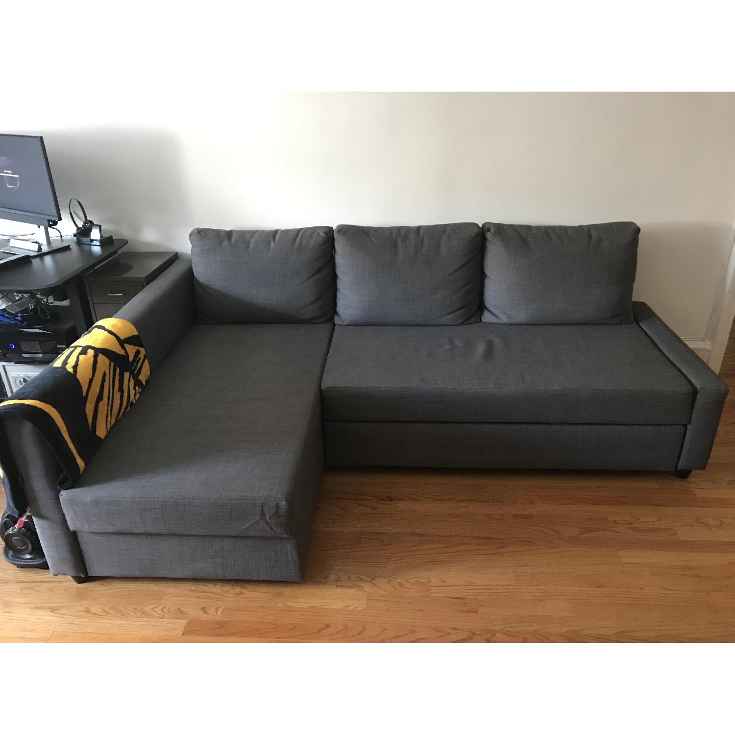 Ikea Friheten 2-Piece Sleeper Sectional Sofa - image-1