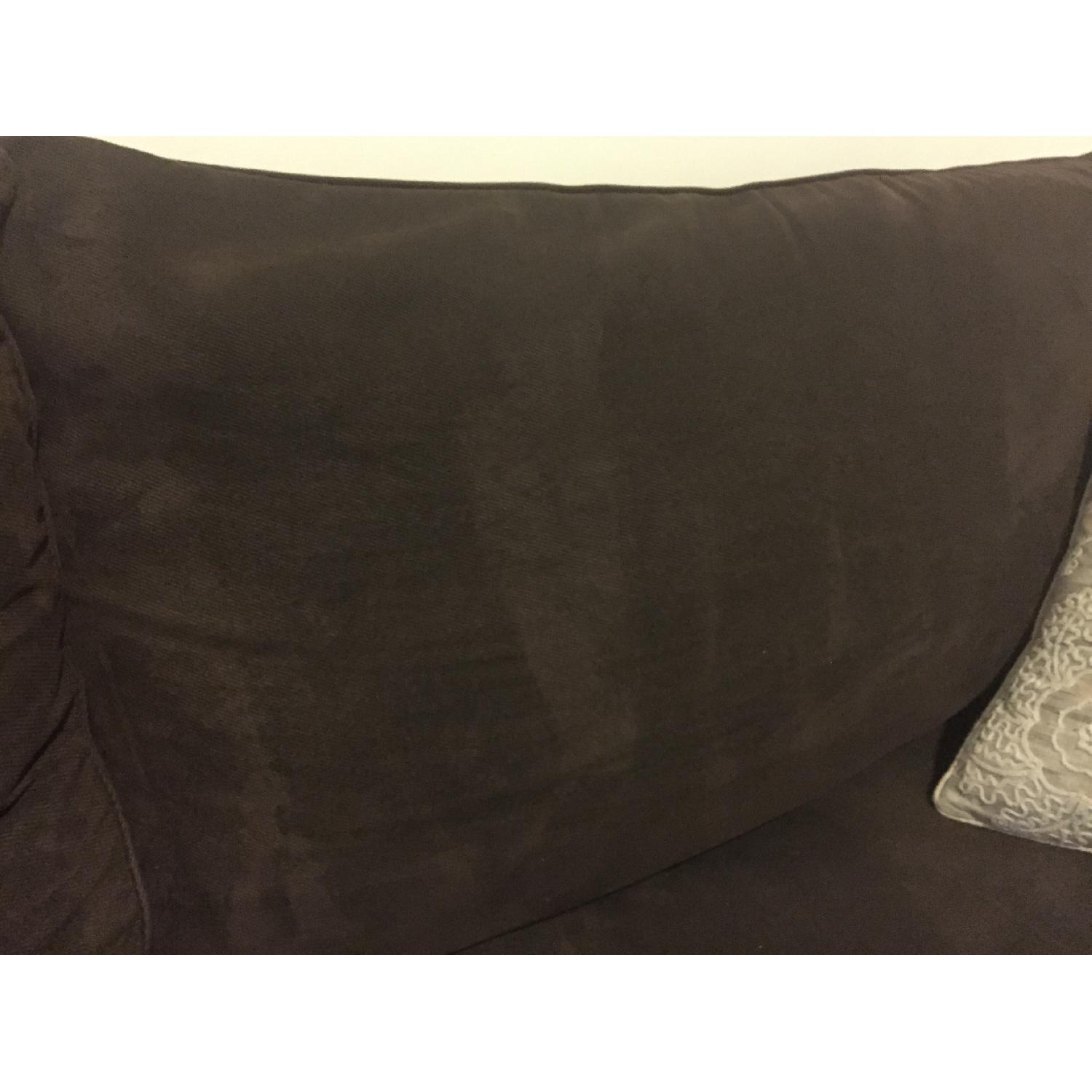 Raymour & Flanigan Vegas Microsuede Full Size Sleeper Sofa - image-1