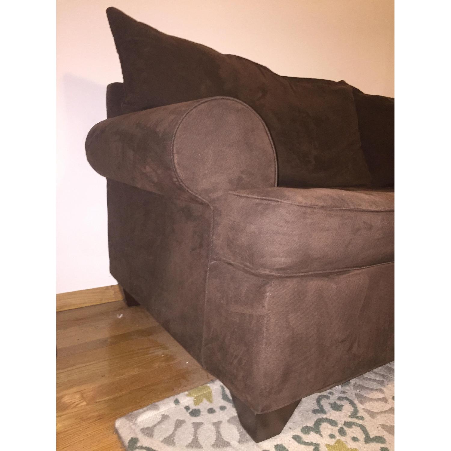 Raymour & Flanigan Vegas Microsuede Full Size Sleeper Sofa - image-2