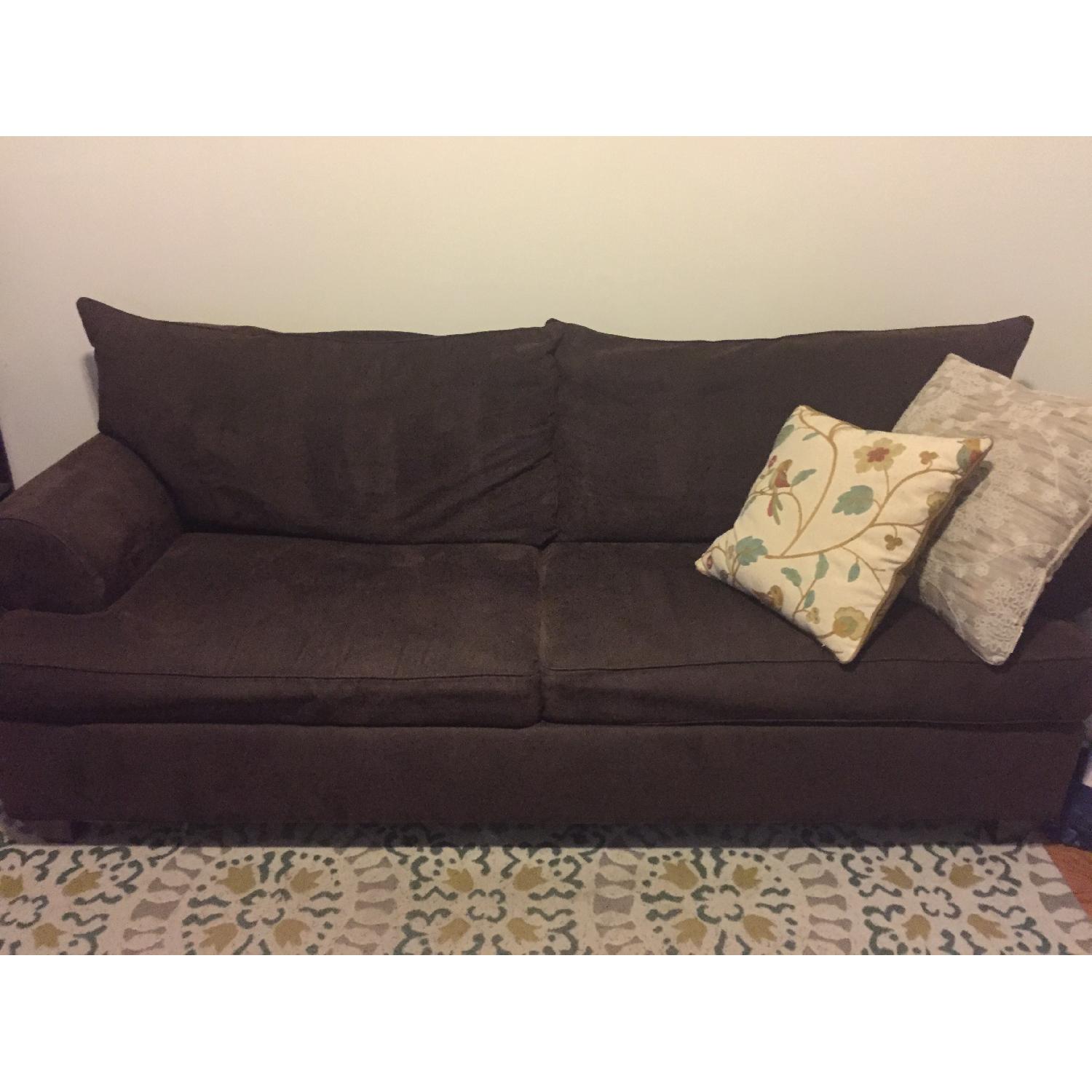 Raymour & Flanigan Vegas Microsuede Full Size Sleeper Sofa - image-3