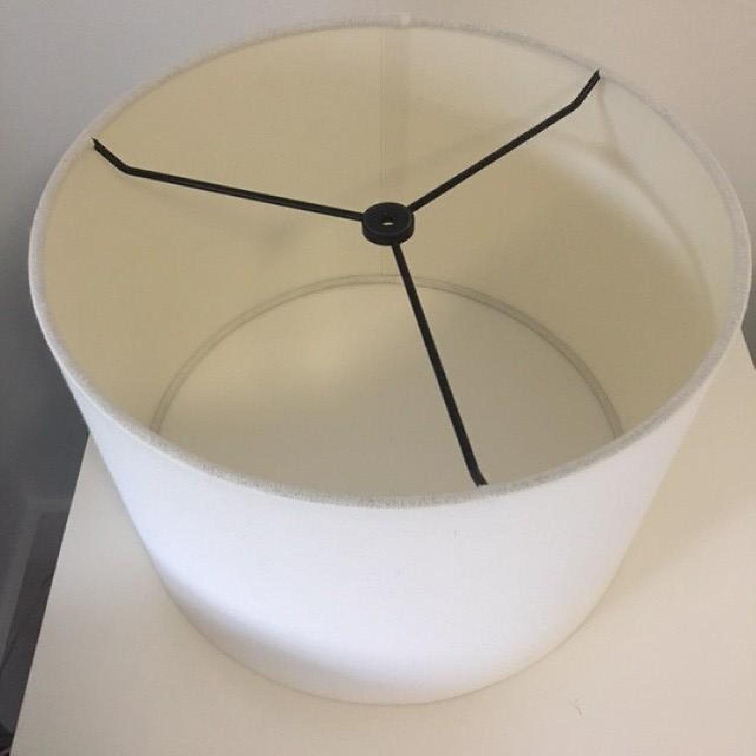 West Elm Linen Lampshades - image-3