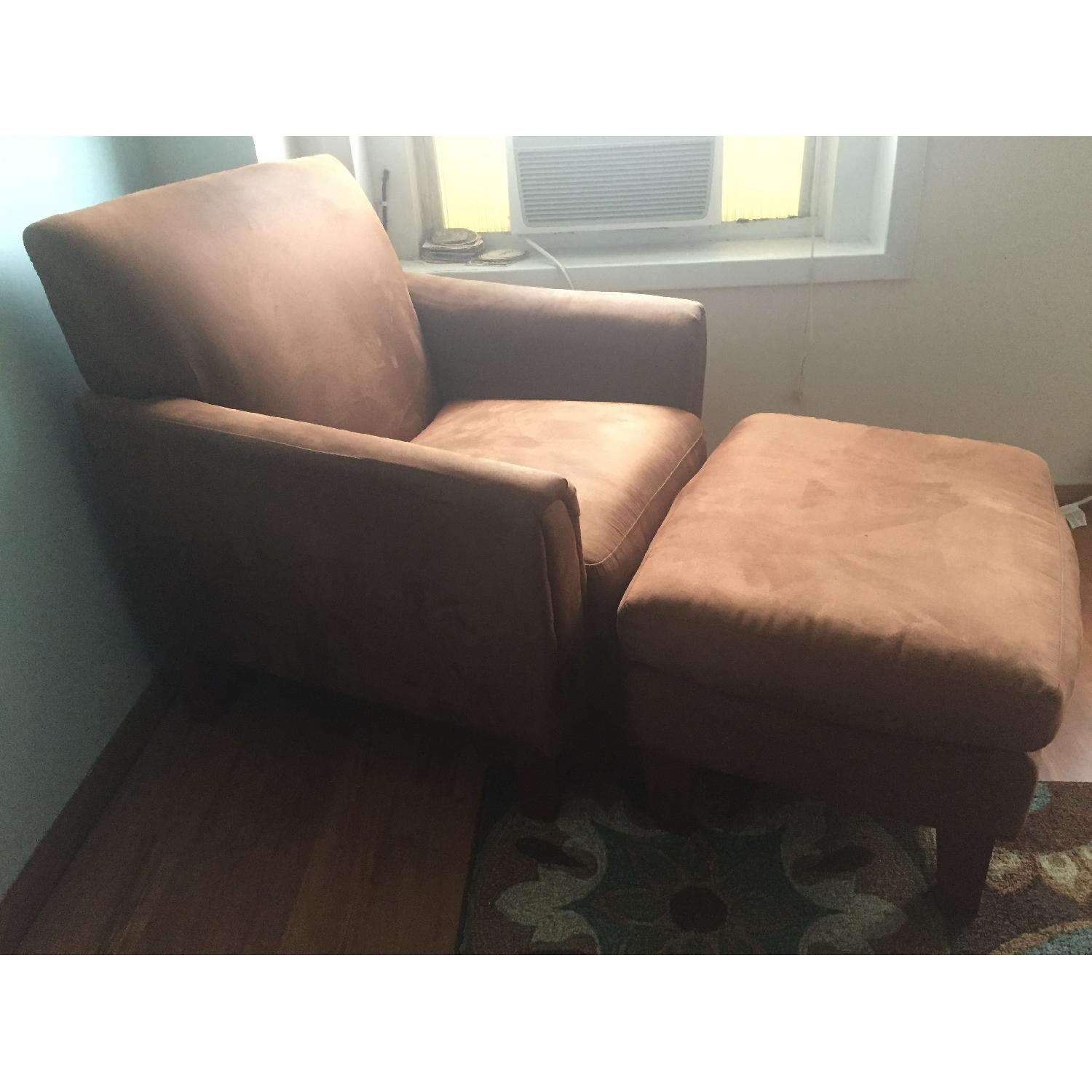 Alison Furniture Company Accent Chair & Ottoman - image-3