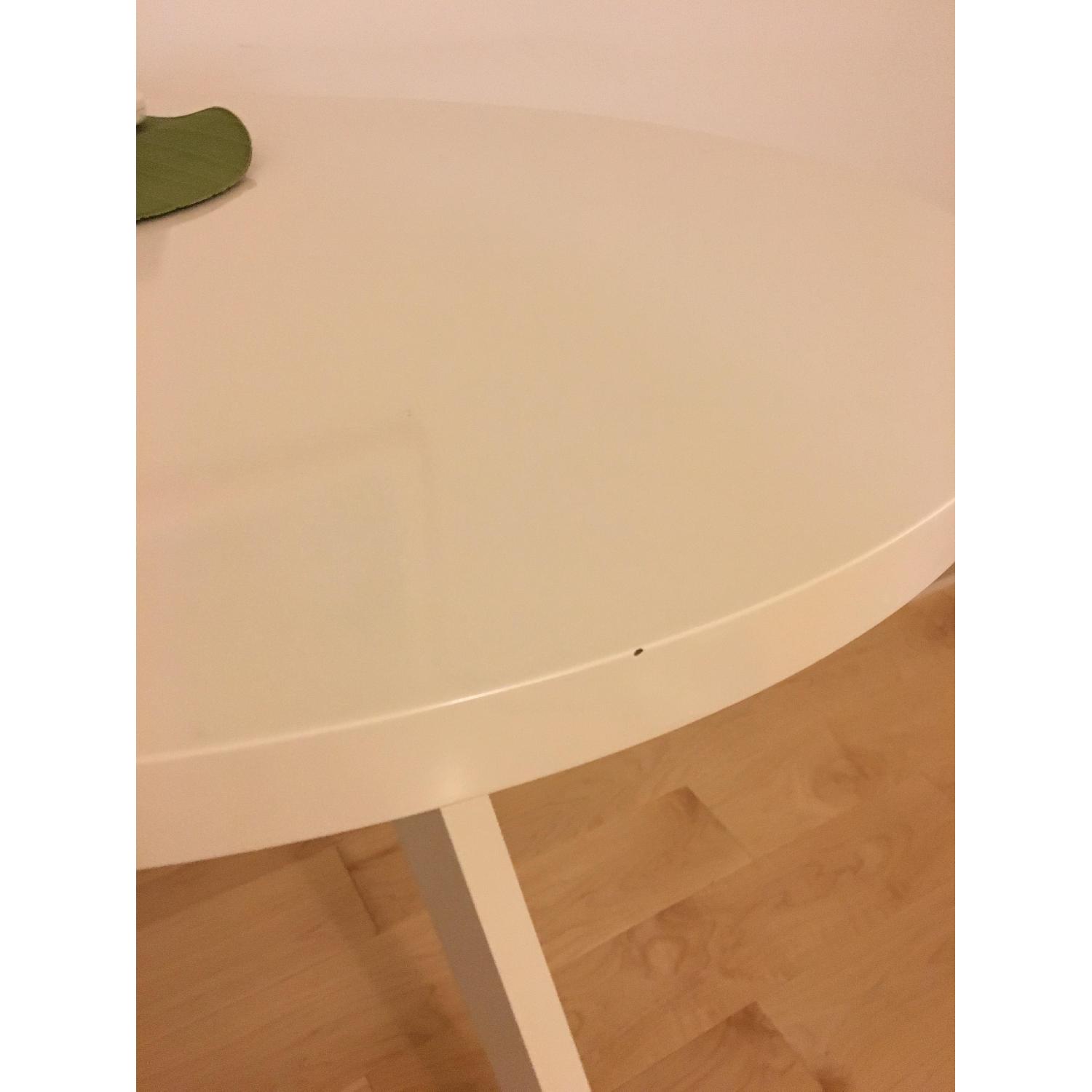 West Elm Tripod Table in White - image-2
