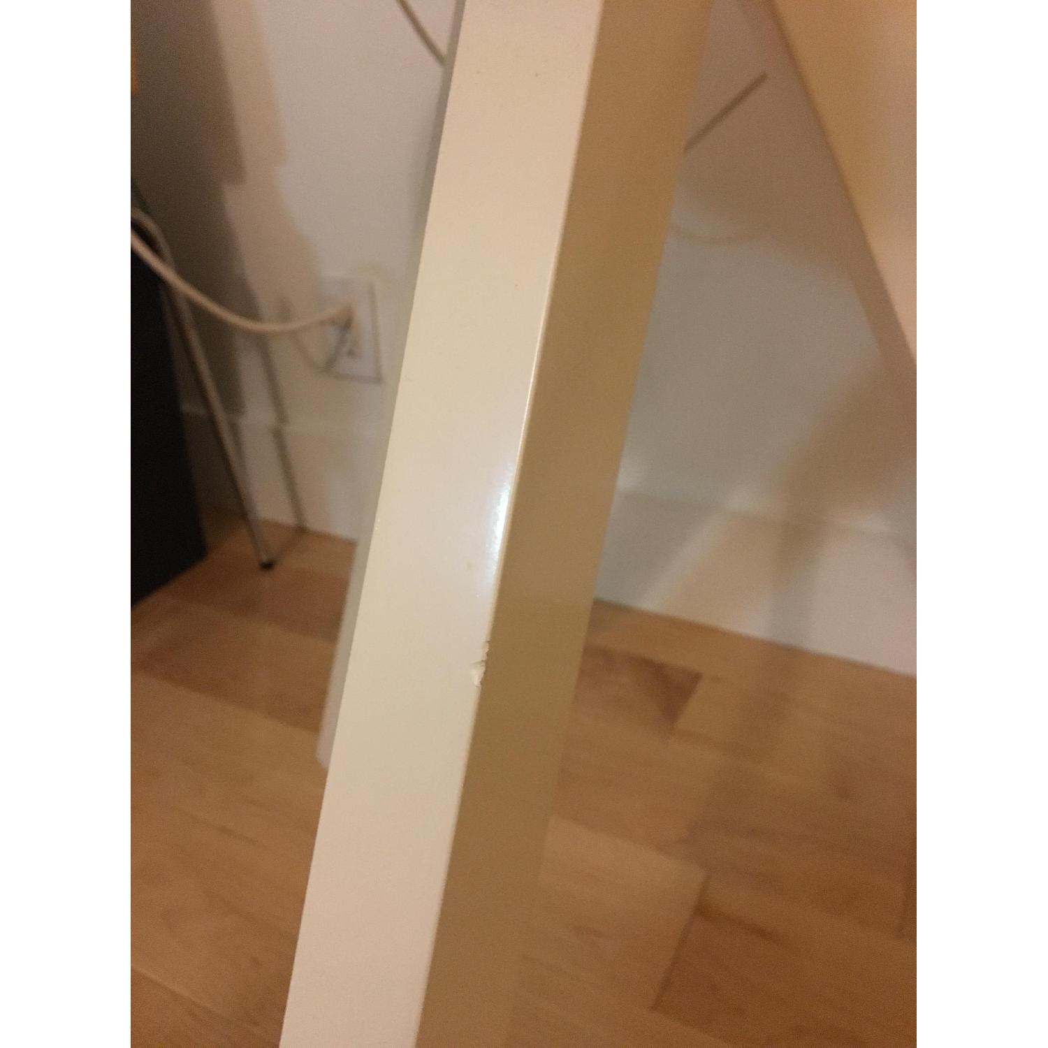West Elm Tripod Table in White - image-3