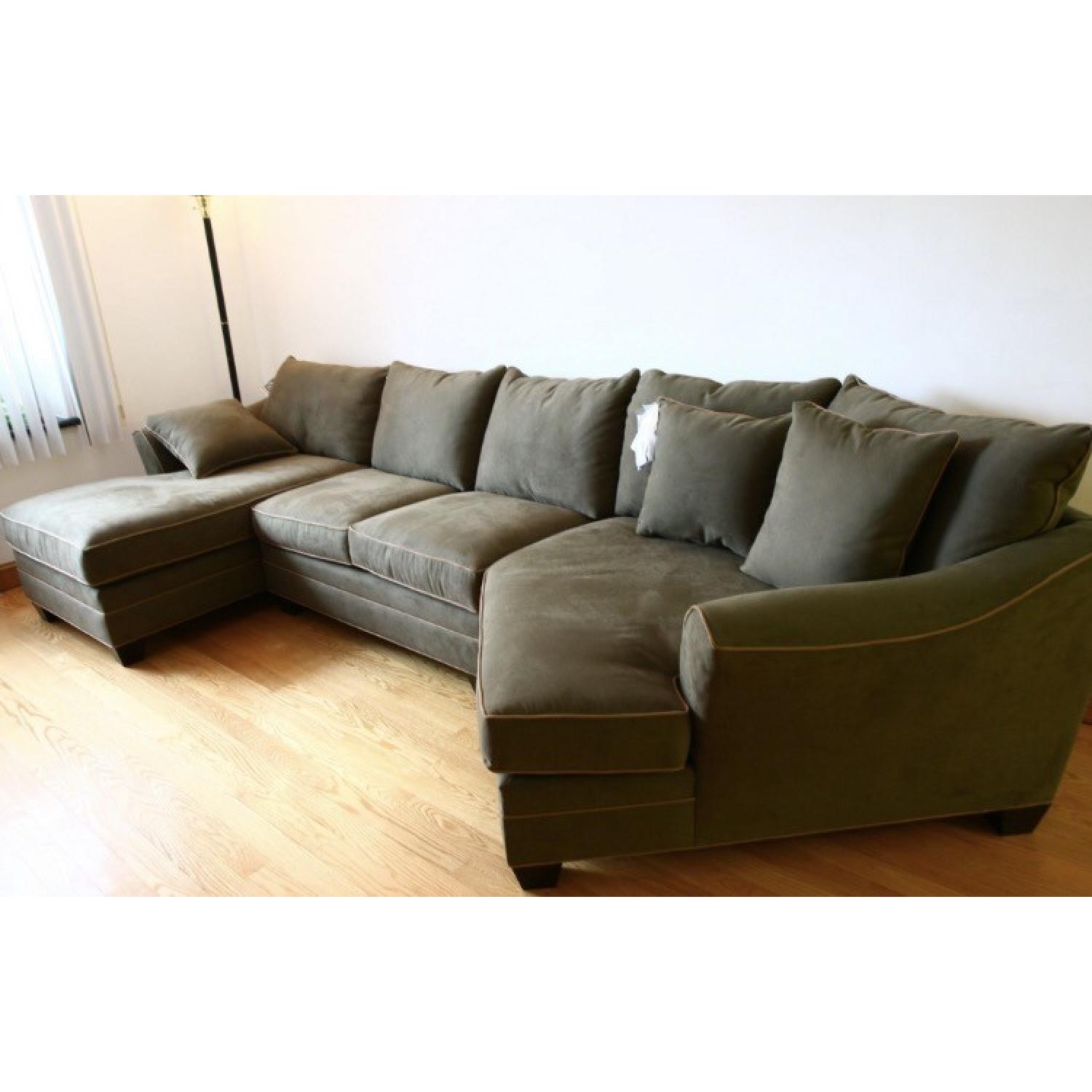 Raymour & Flanigan Foresthill 3 Piece Sectional Sofa - image-2