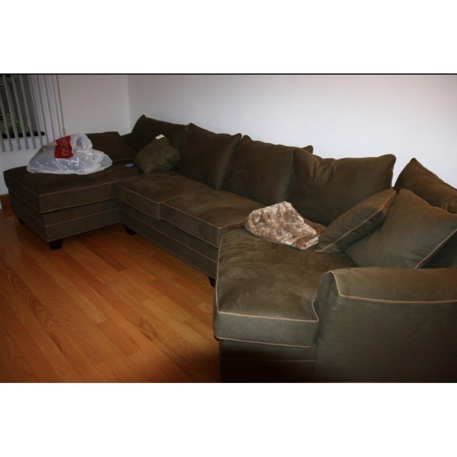 Raymour & Flanigan Foresthill 3 Piece Sectional Sofa - image-3